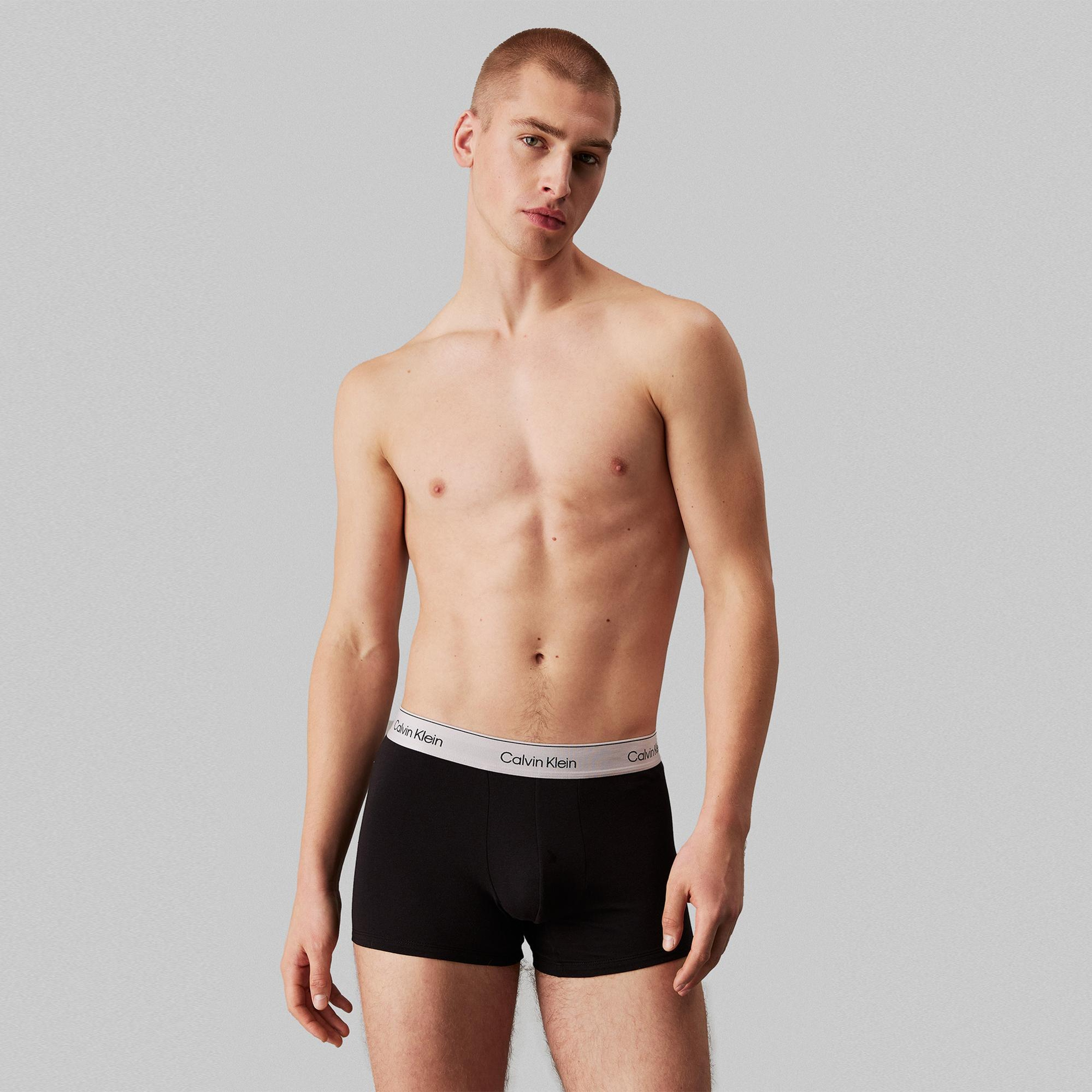 Calvin Klein Icon Strech Erkek Siyah 3'lü Boxer