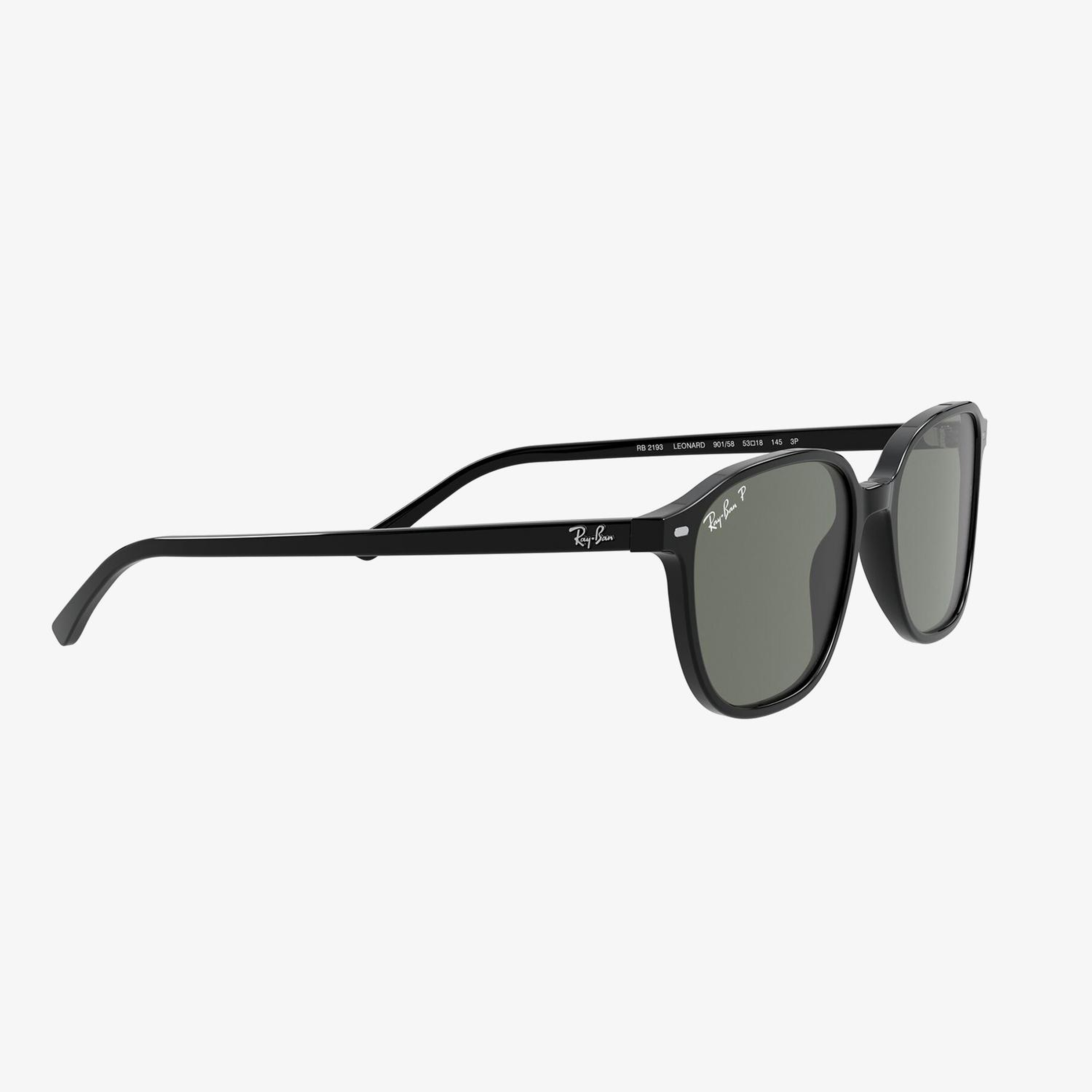 RAY-BAN 0RB2193 Leonard Unisex Siyah Güneş Gözlüğü
