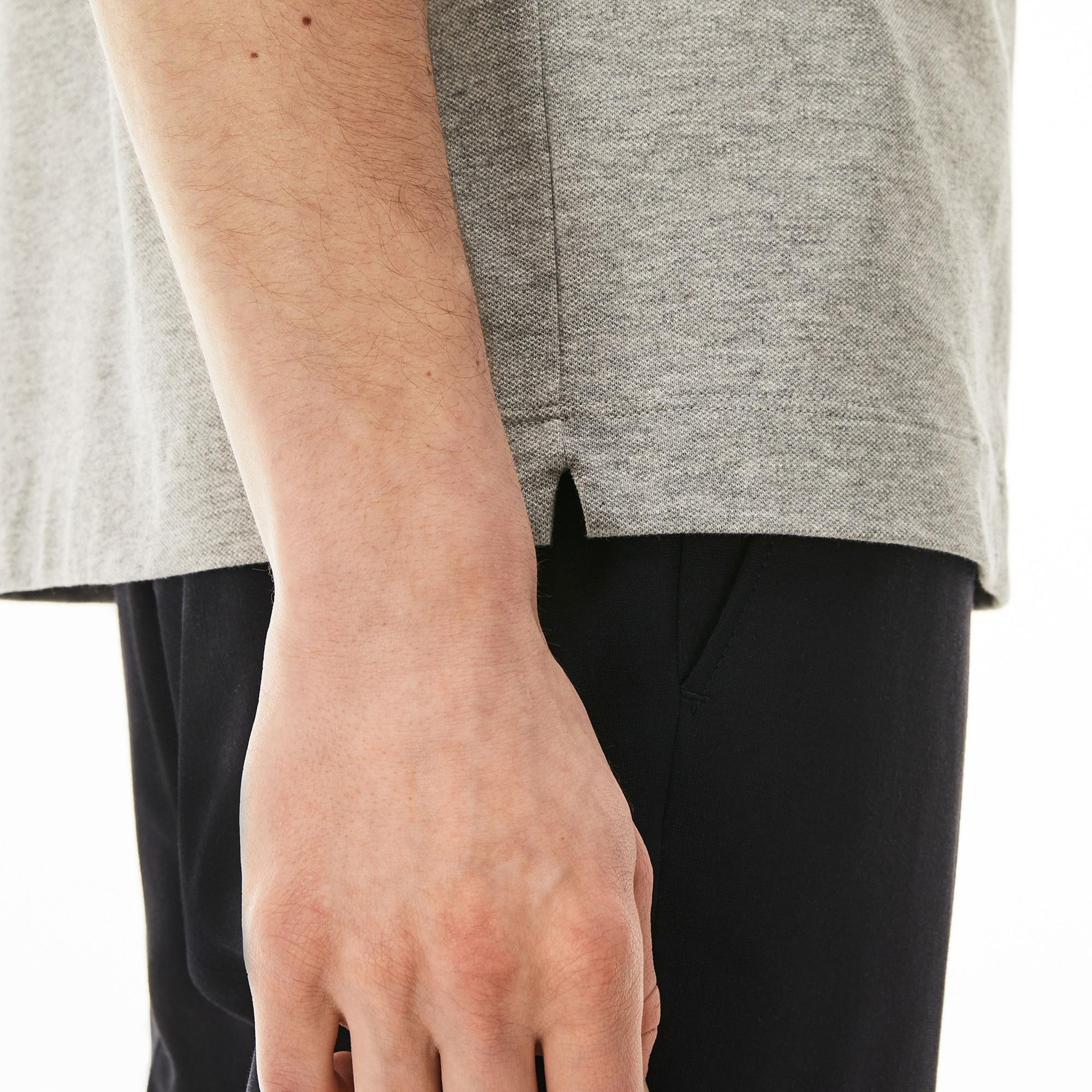 Lacoste Erkek Regular Fit Gri Paris Polo