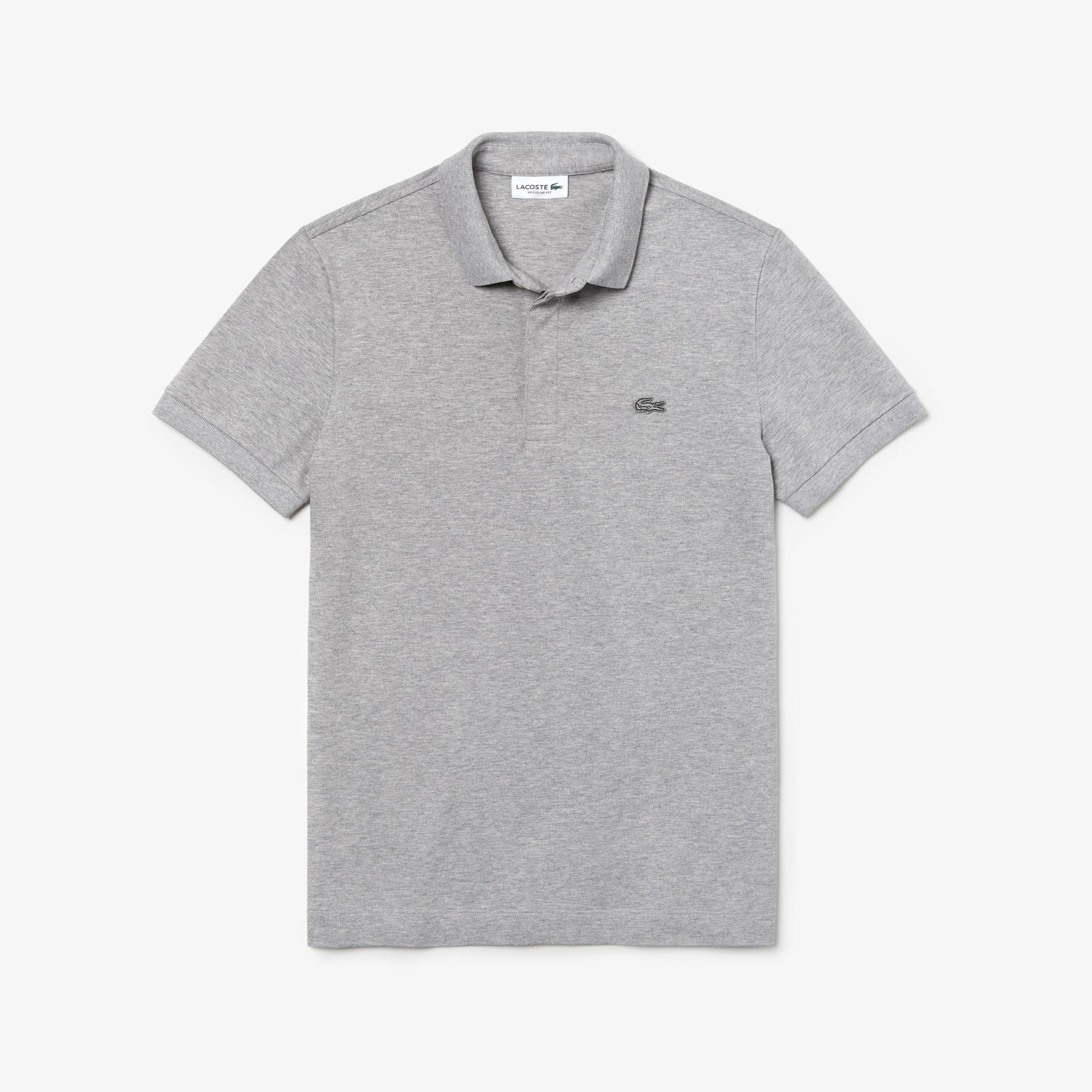 Lacoste Erkek Regular Fit Gri Paris Polo
