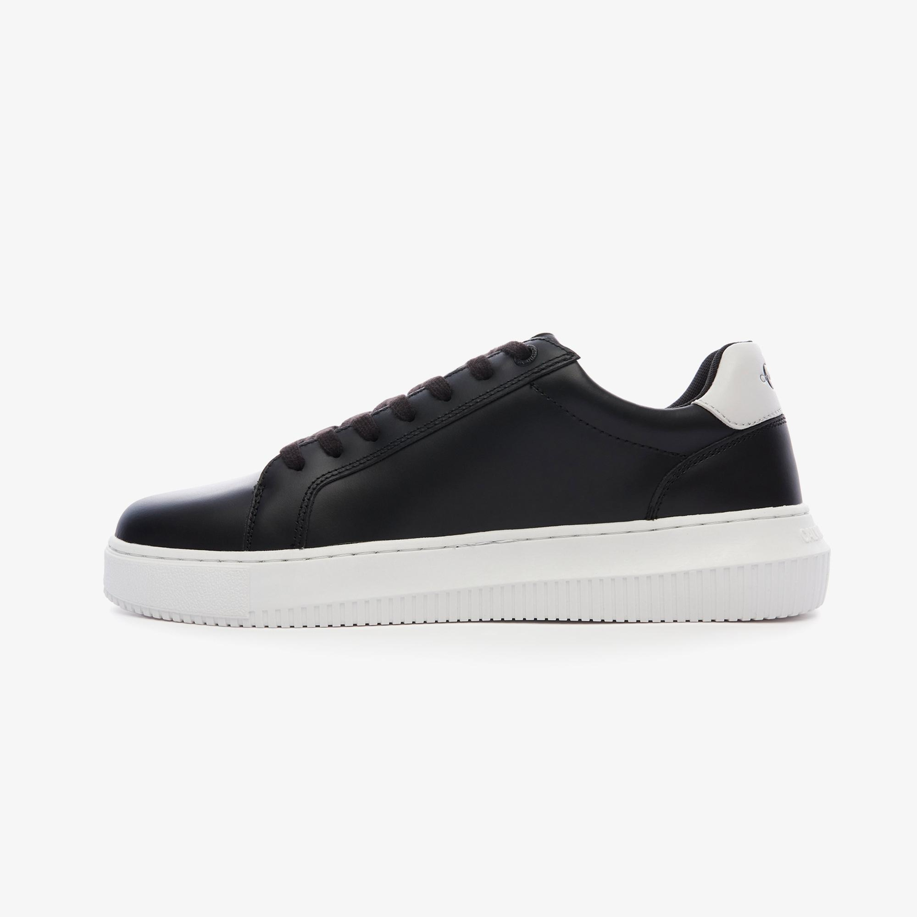 Calvin Klein Chunky Cupsole Mono Siyah Erkek Spor Ayakkabı