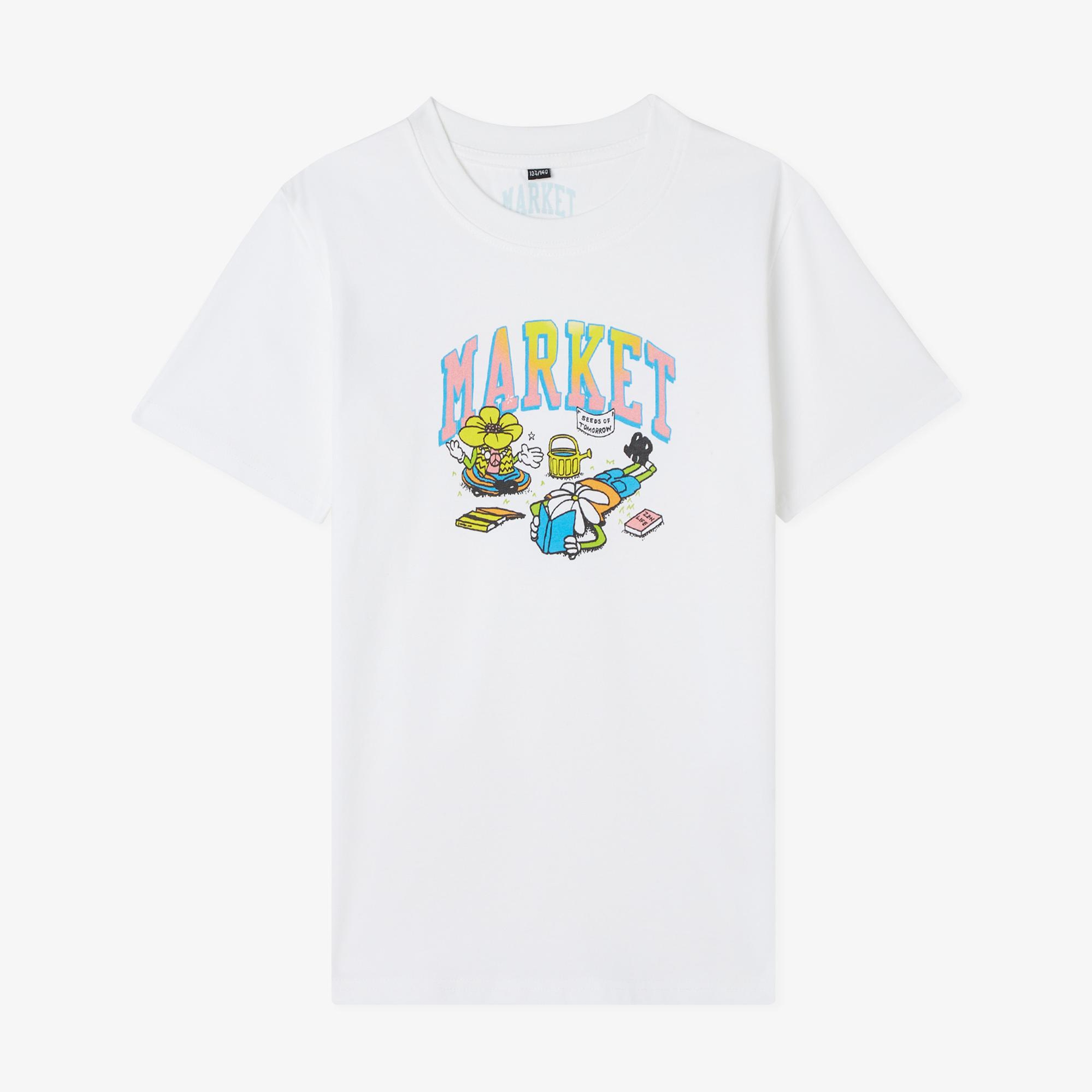 Market Seeds Of Tomorrow Çocuk Beyaz T-Shirt