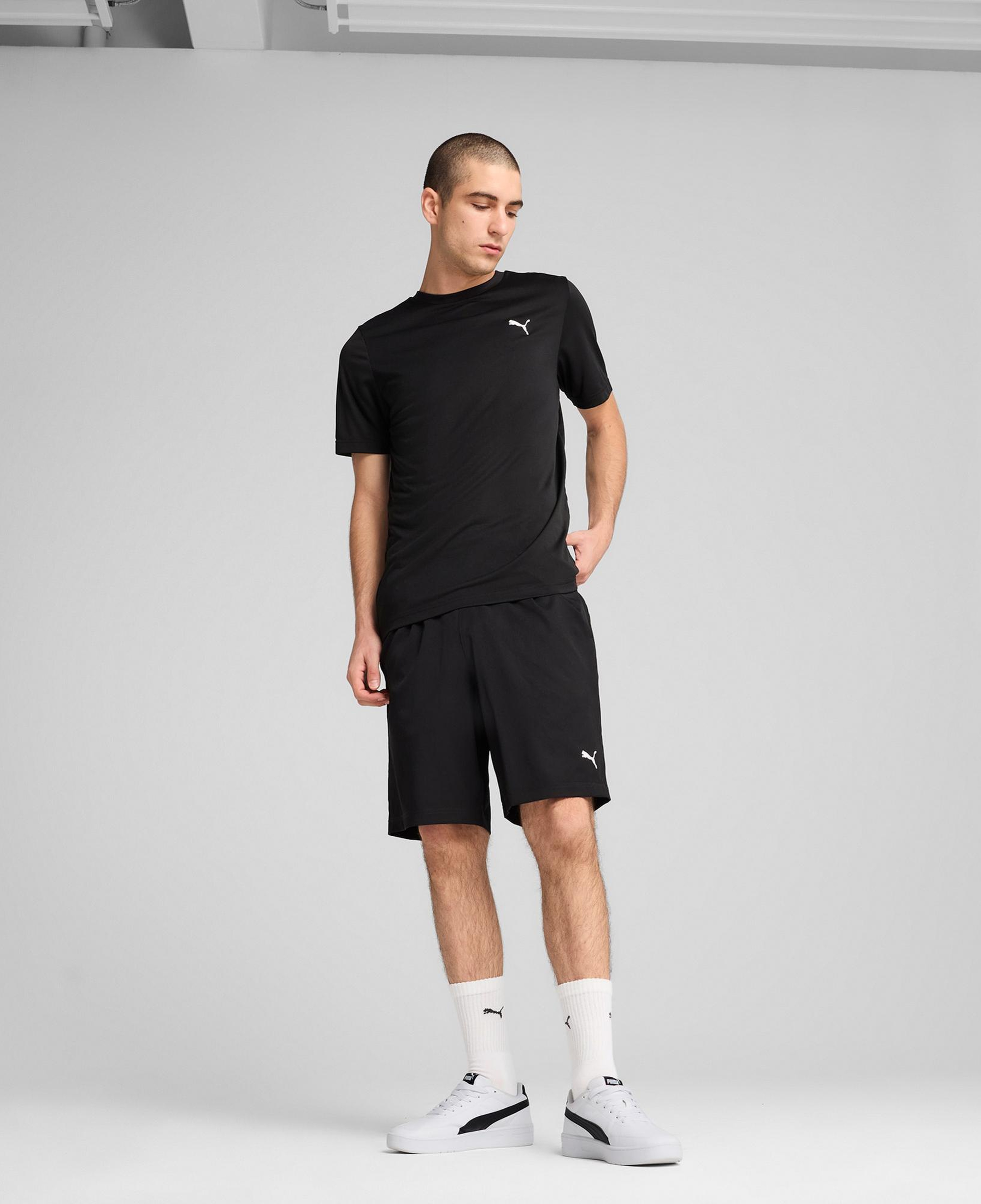 Puma Ess Small Logo Poly Erkek Siyah T-Shirt