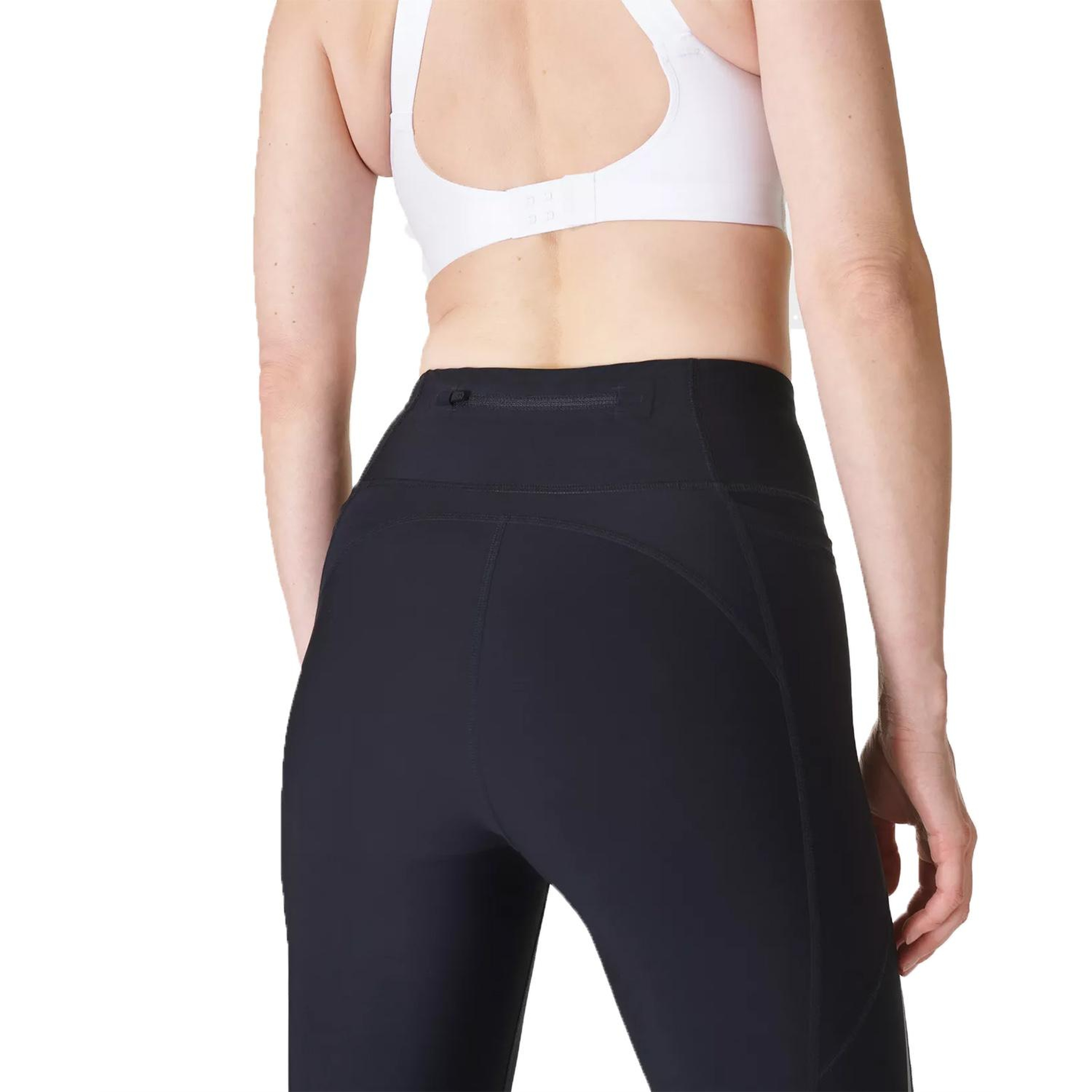 Sweaty Betty Zero Gravity 7/8 Illuminate Ru Kadın Siyah Koşu Taytı