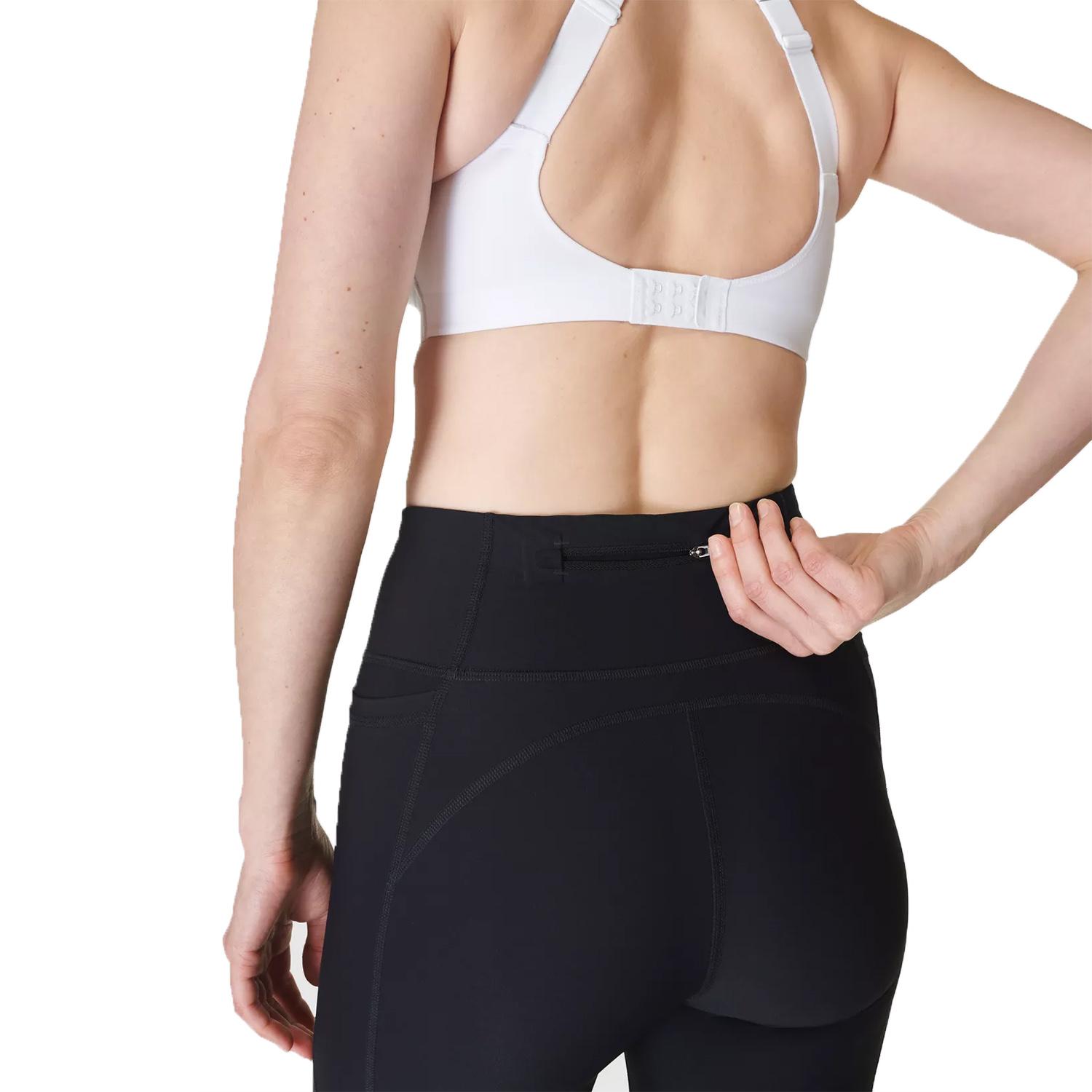 Sweaty Betty Zero Gravity 7/8 Illuminate Ru Kadın Siyah Koşu Taytı