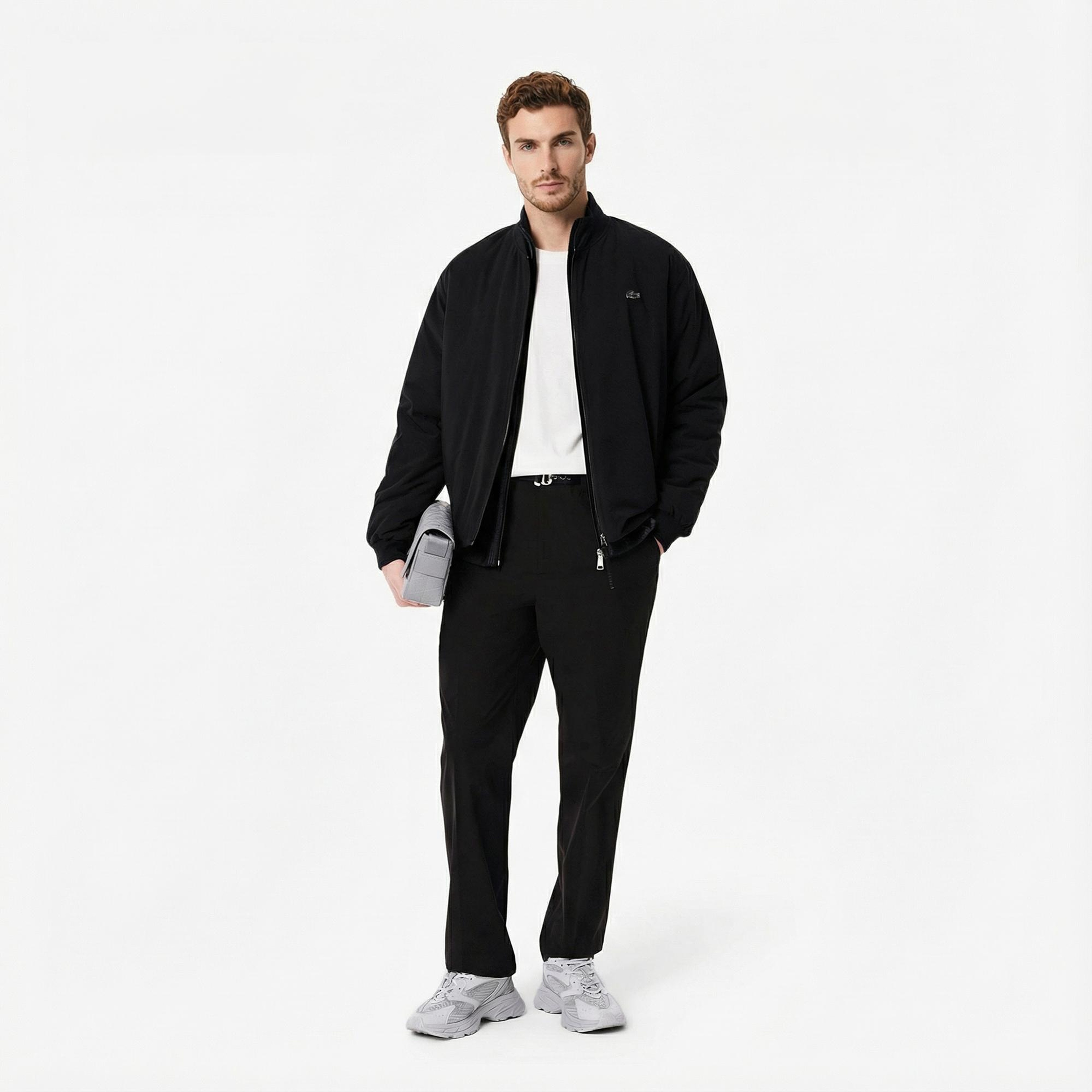 Lacoste Erkek Straight Fit Siyah Pantolon