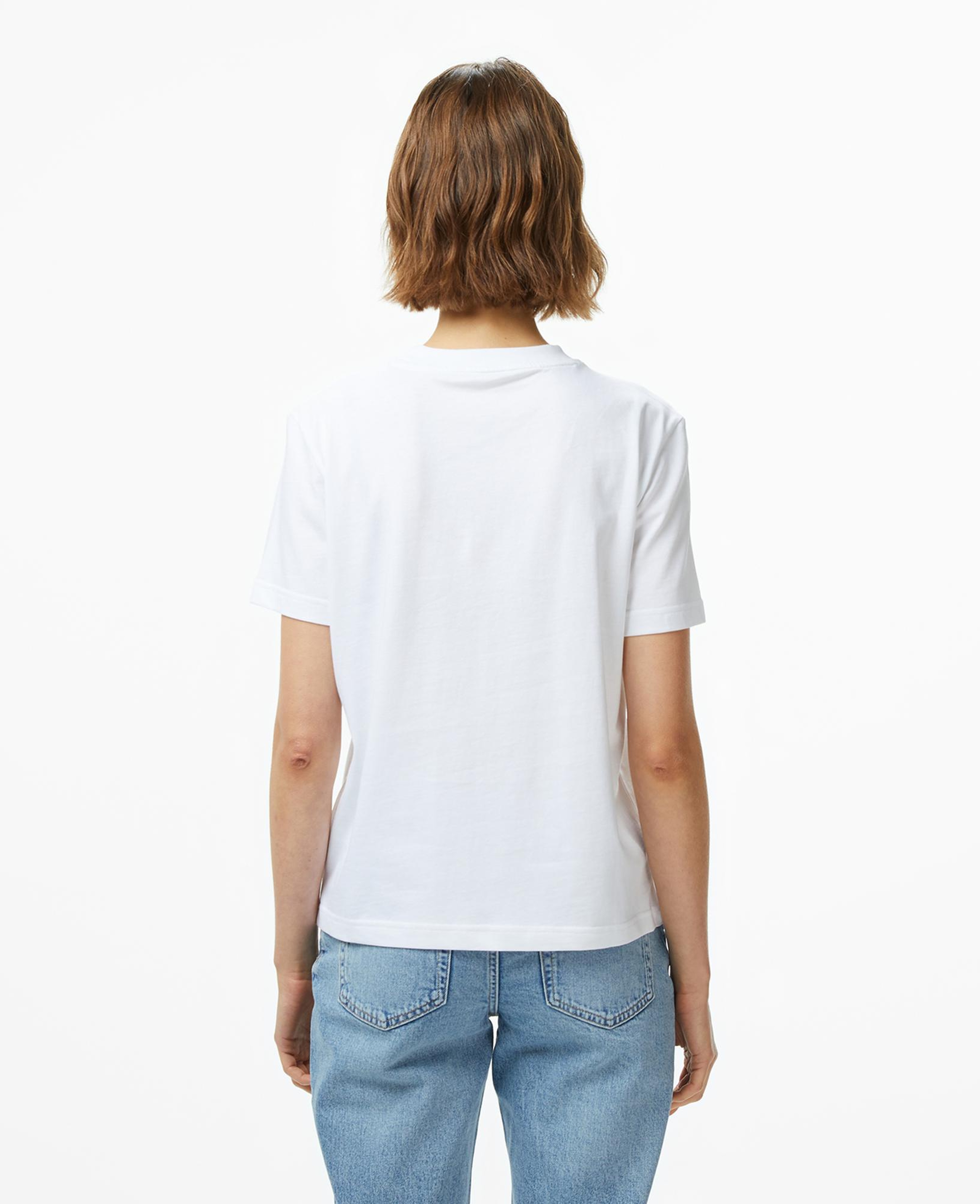 Calvin Klein Hero Classic Monologo Kadın Beyaz T-Shirt