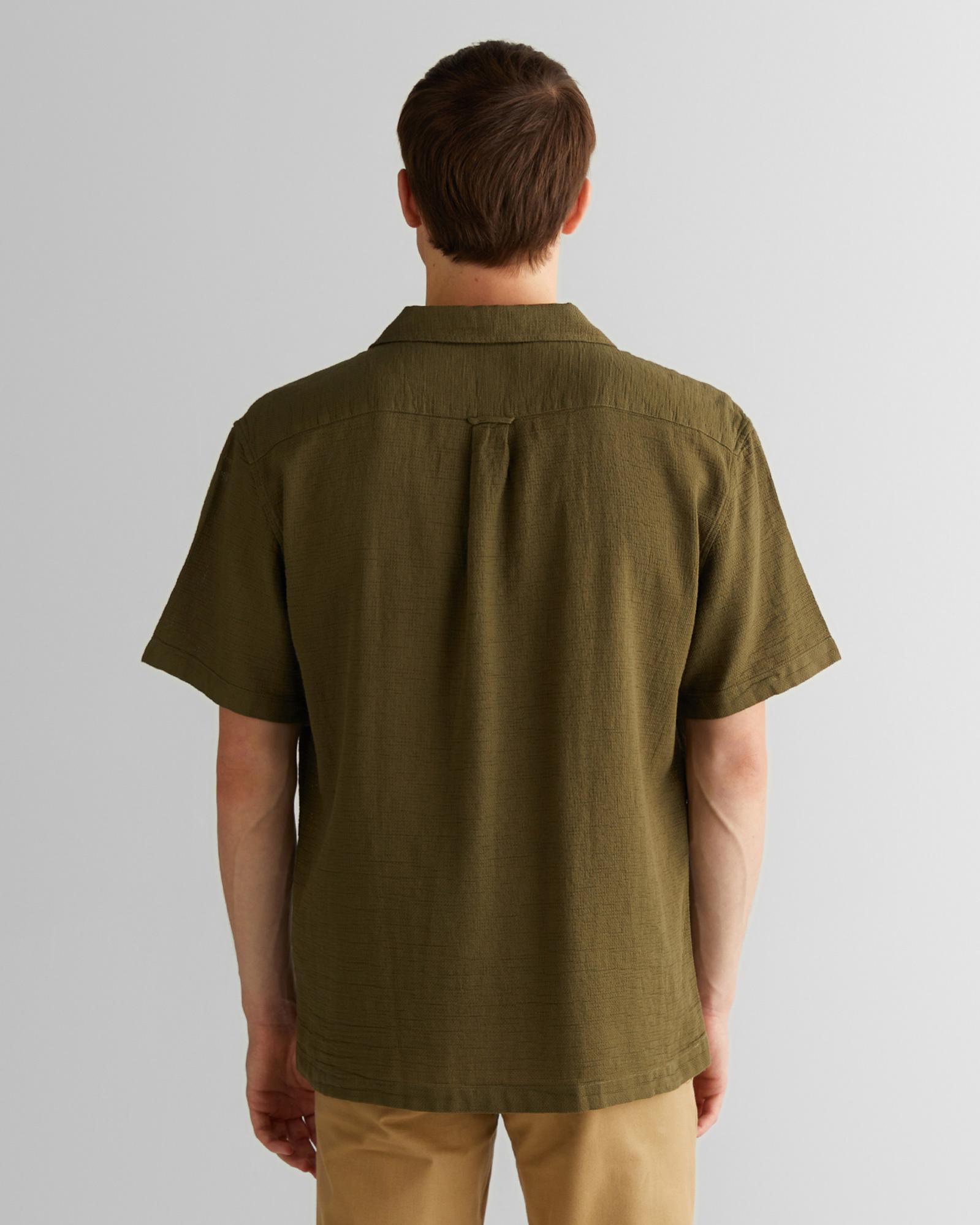 GANT Erkek Yeşil Regular Fit Klasik Yaka Gömlek