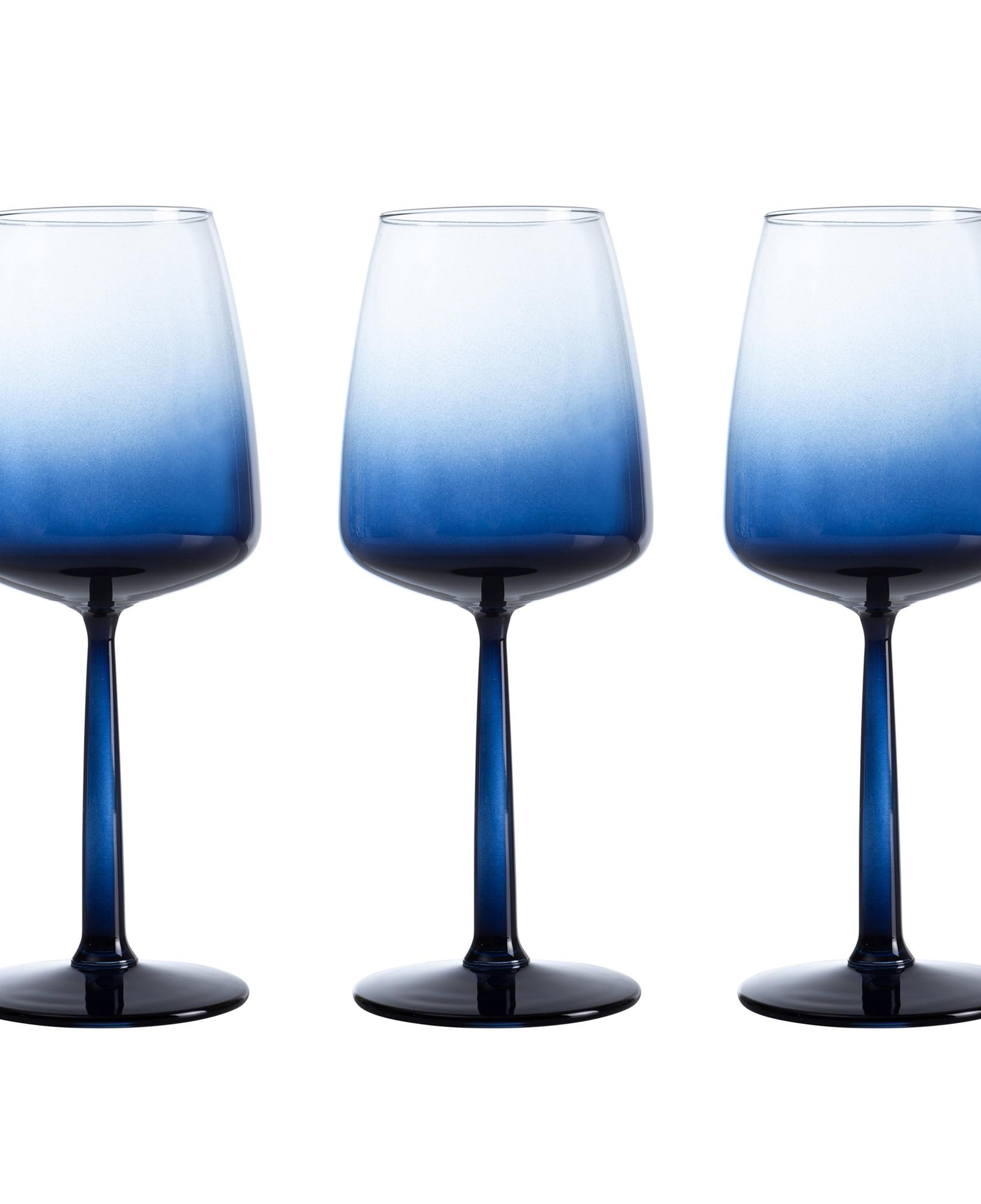 LORA 3LÜ KADEH SETİ -NAVY 430ML