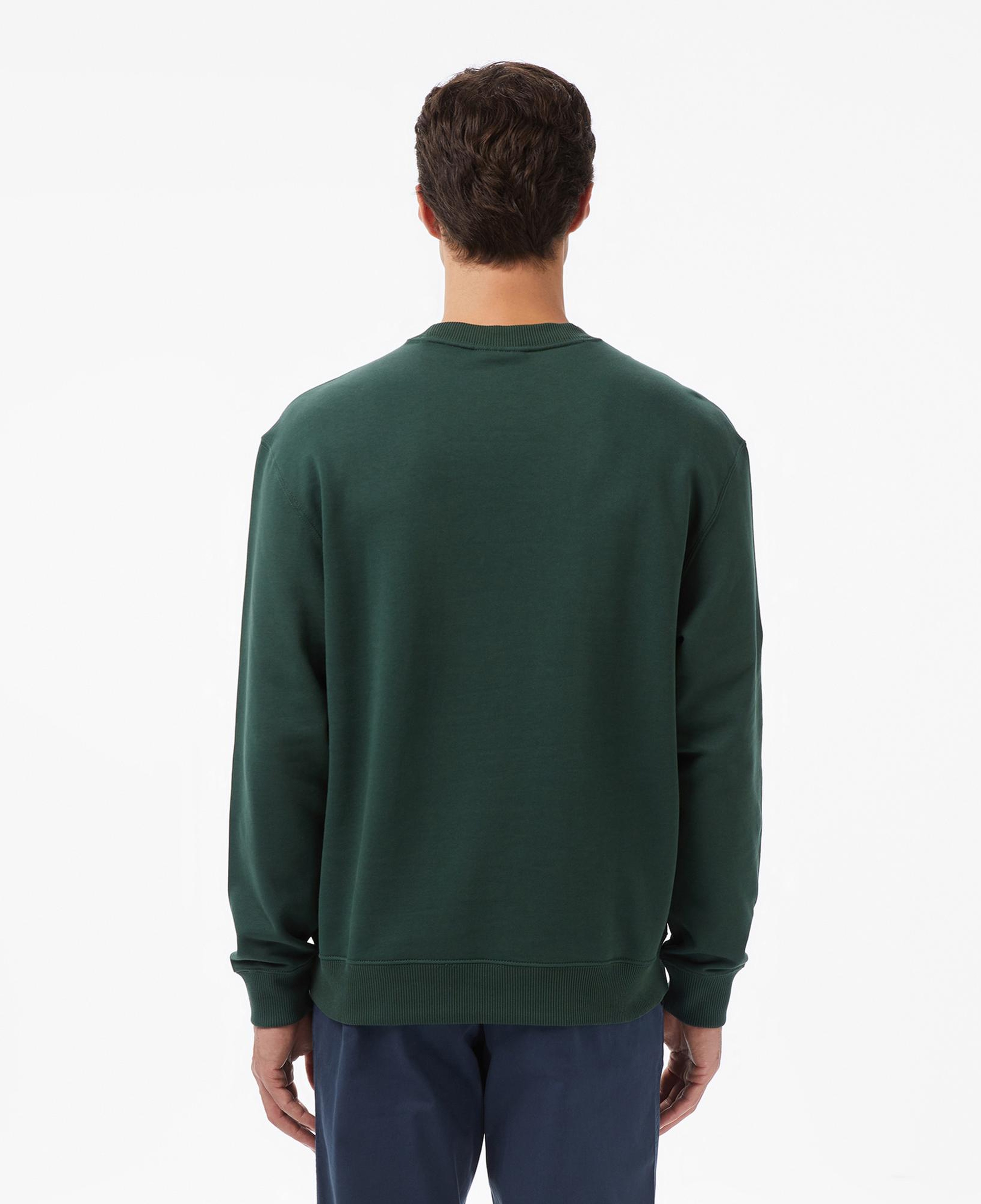 Calvin Klein Terry Badge Erkek Yeşil Sweatshirt