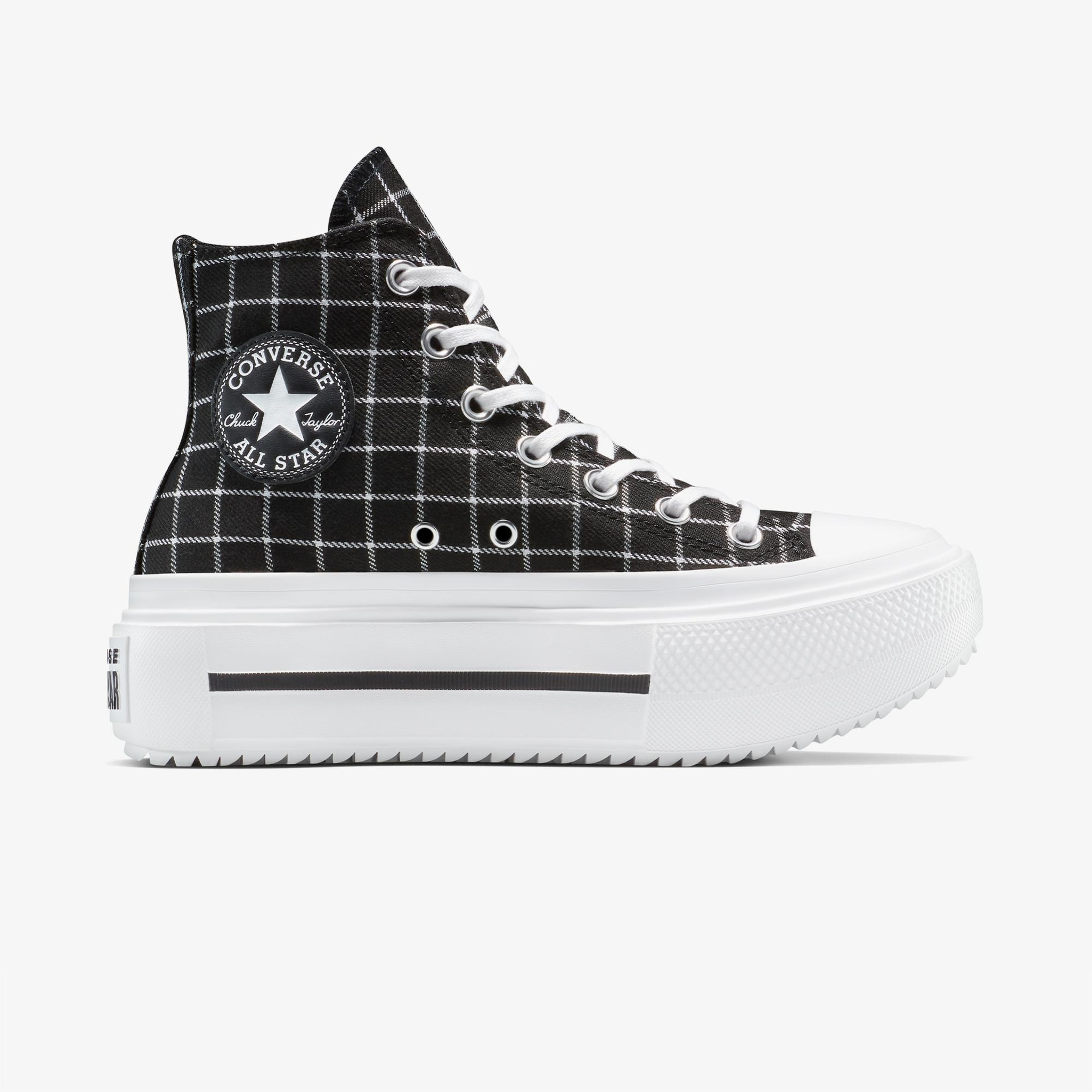 Converse Chuck Taylor All Star Lift Double Stack Unisex Siyah Sneaker