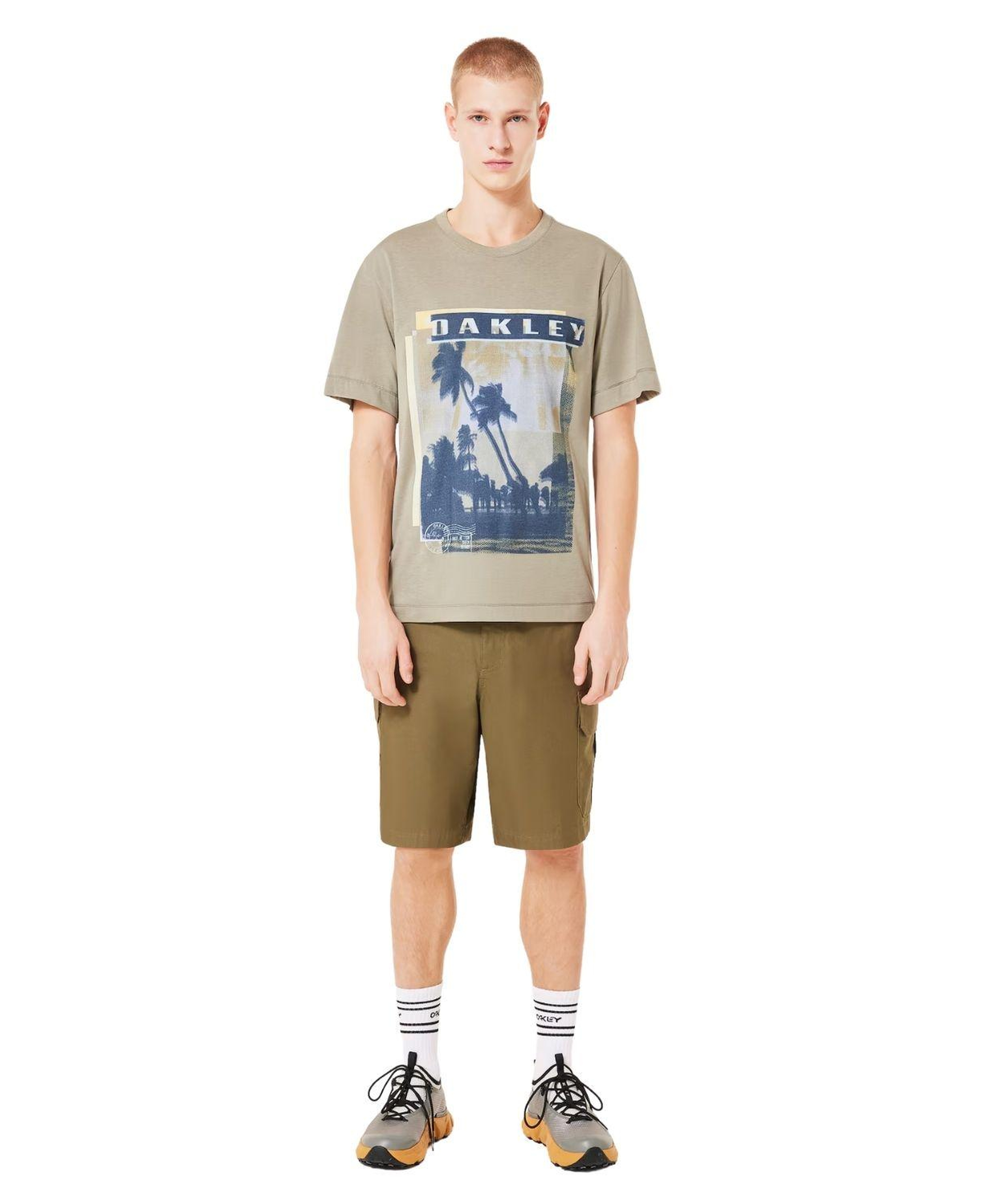 Oakley Palm Erkek Yeşil Tişört
