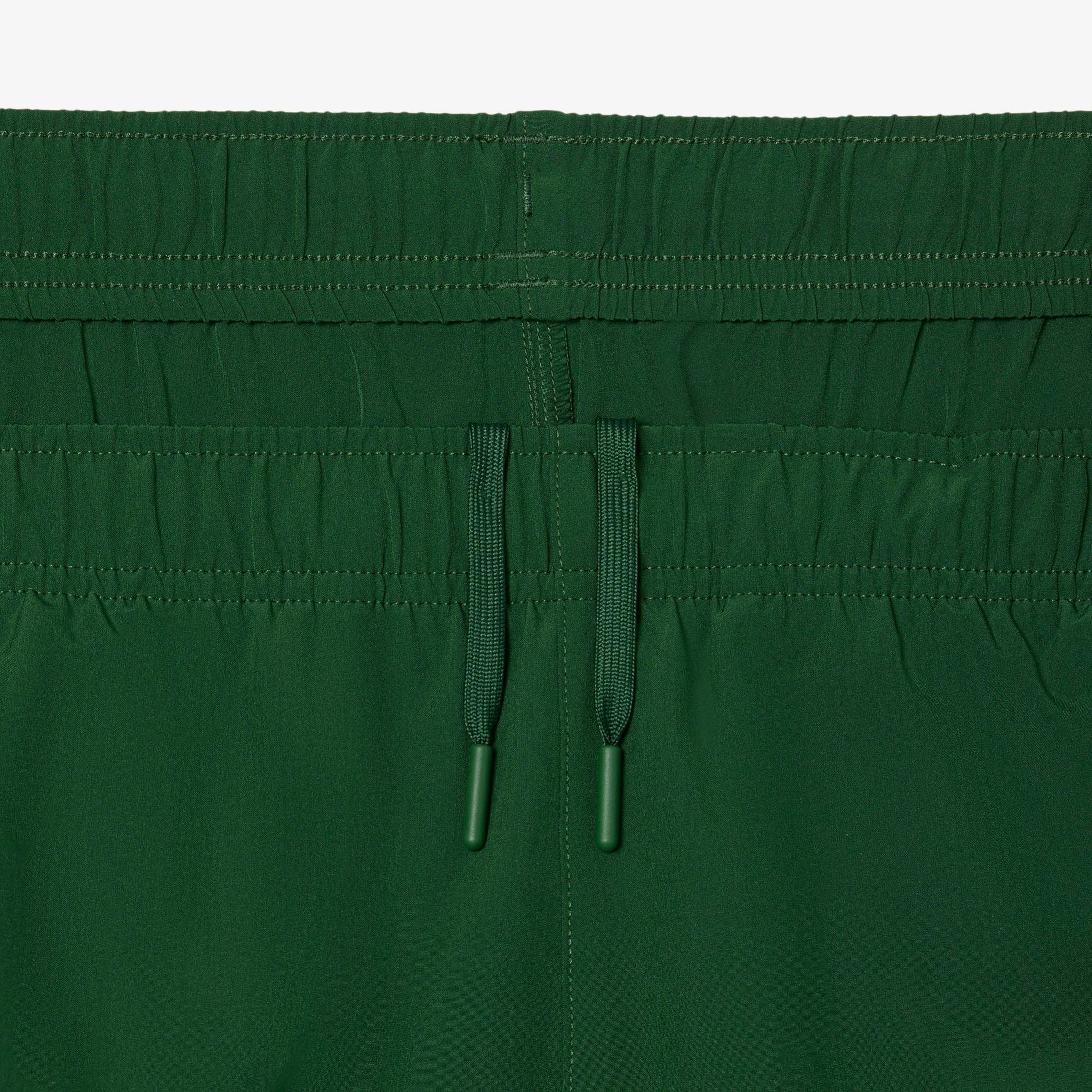 Lacoste Erkek Regular Fit Fermuarlı Renk Bloklu Yeşil Eşofman Takımı