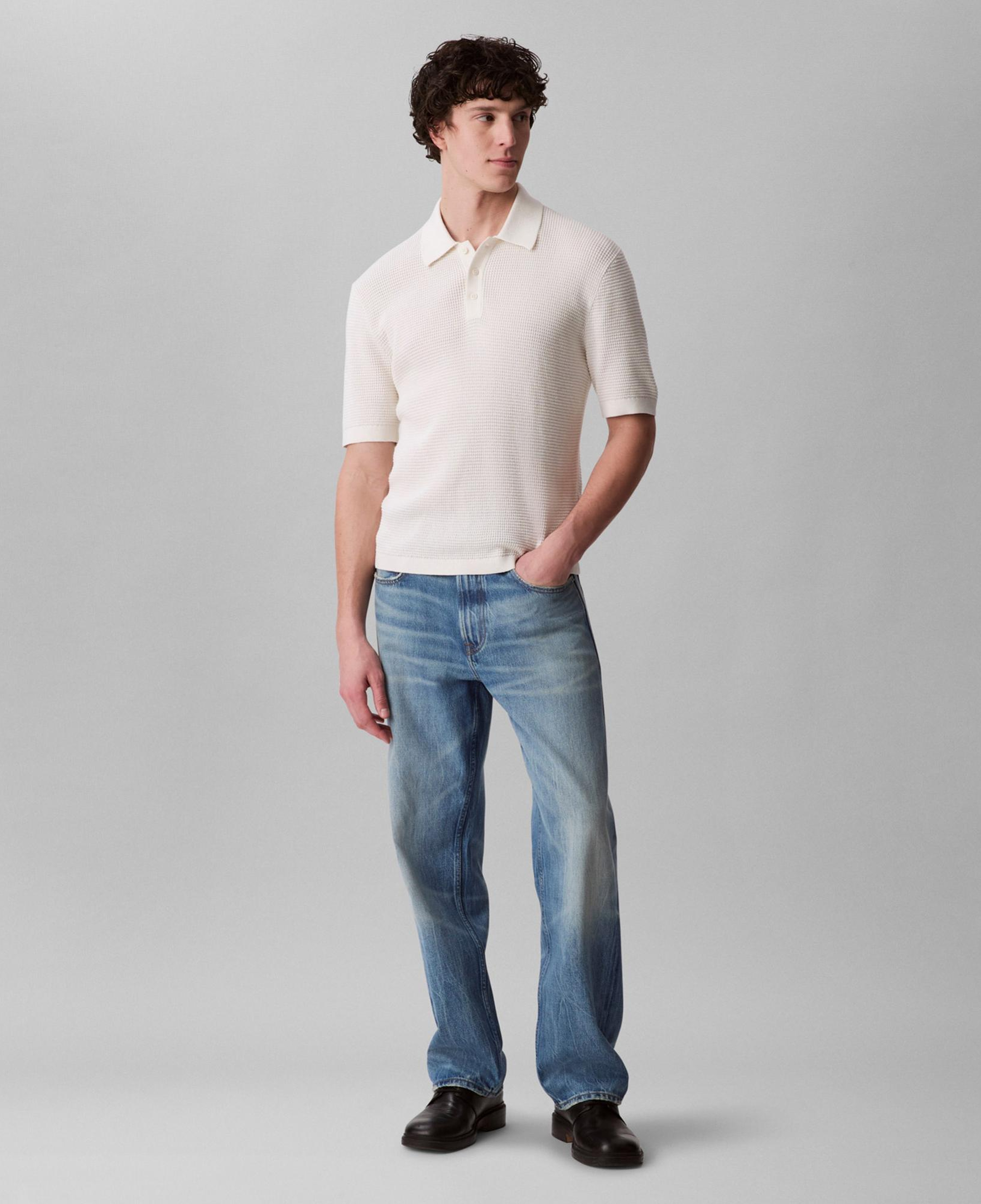 Calvin Klein Cotton Erkek Beyaz Triko