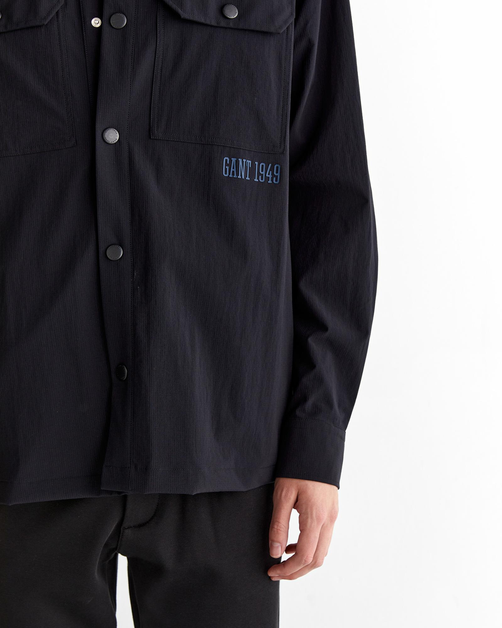 GANT Erkek Lacivert Relaxed Fit Klasik Yaka Gömlek