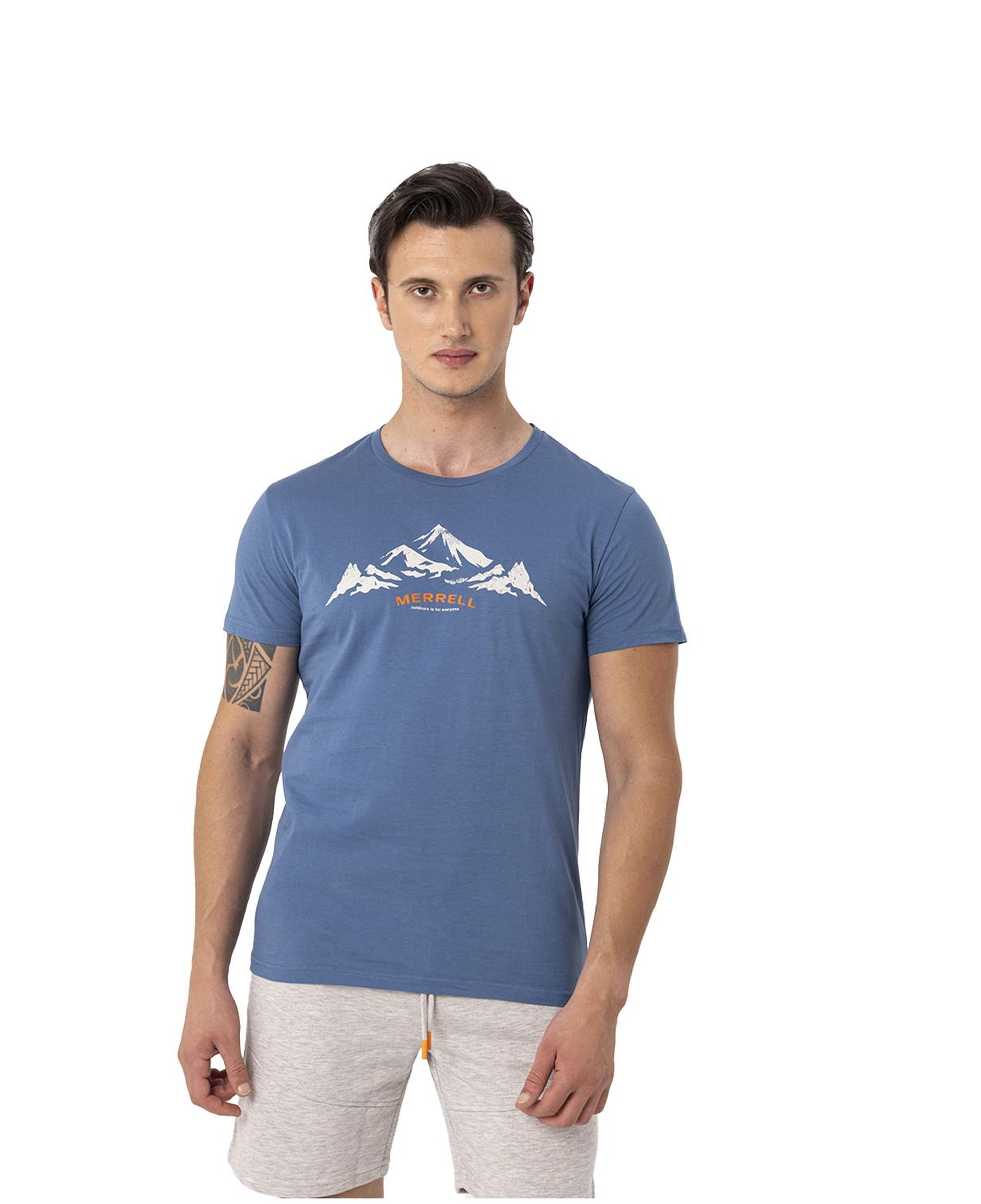 Merrell Taurus Erkek Mavi Tişört