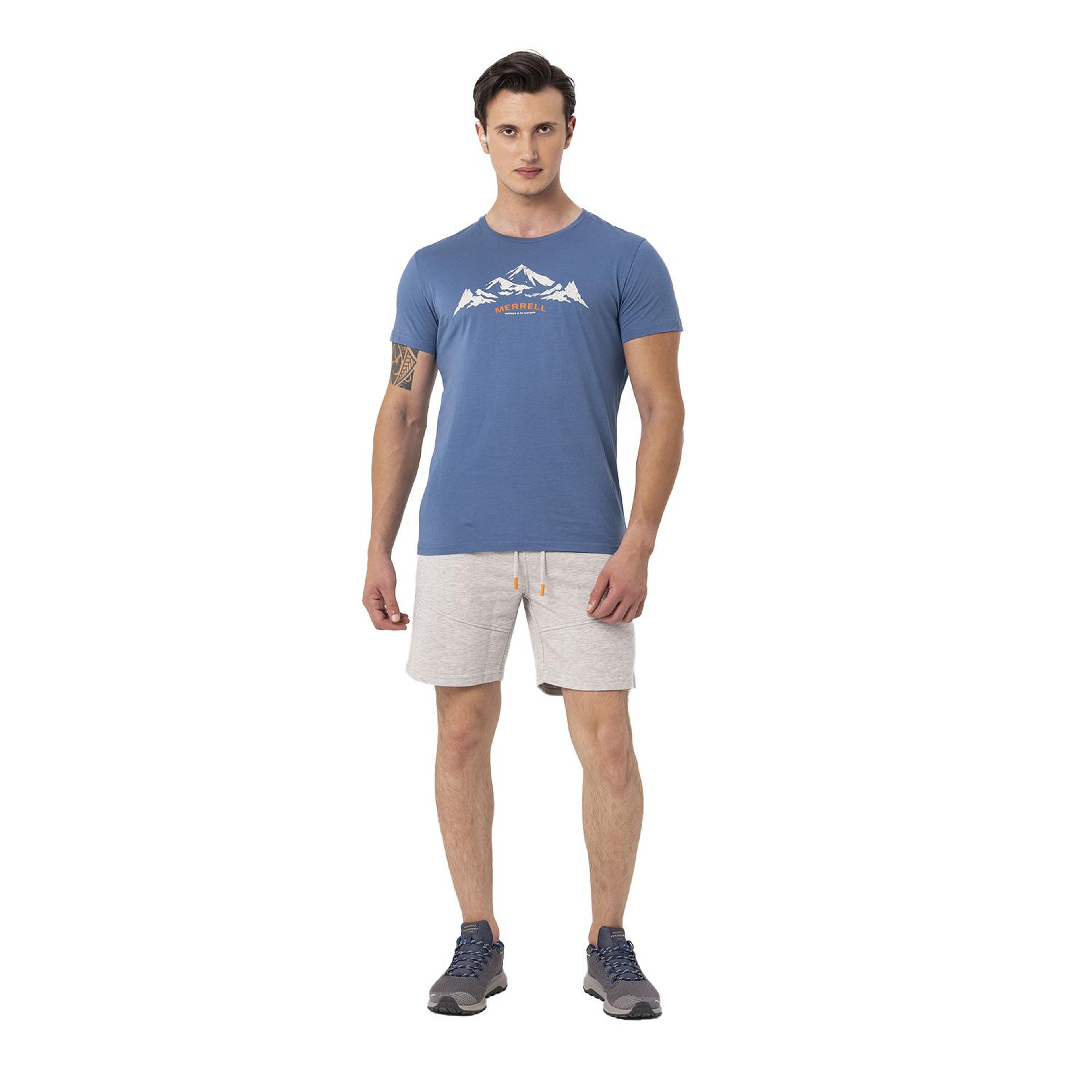 Merrell Taurus Erkek Mavi Tişört