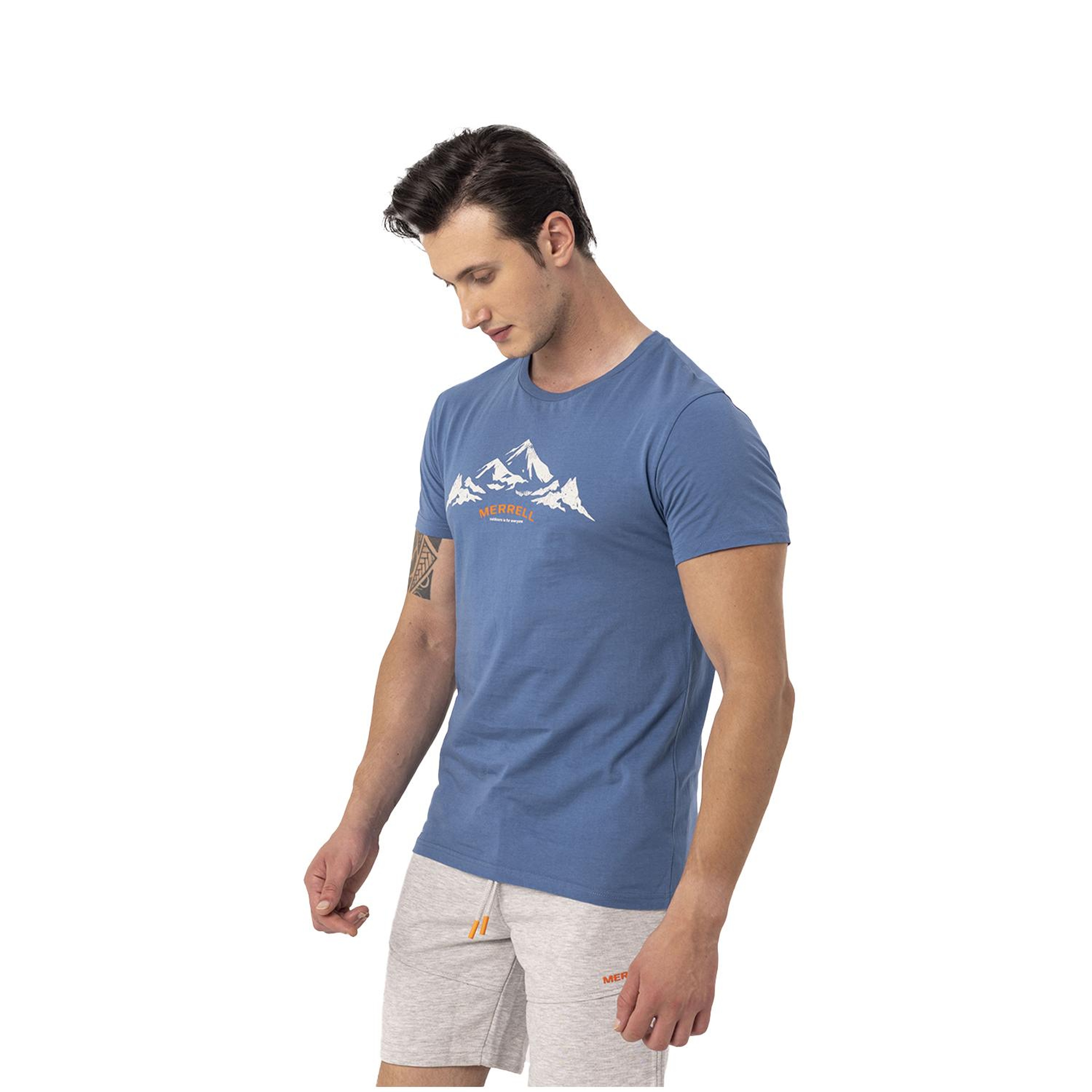 Merrell Taurus Erkek Mavi Tişört
