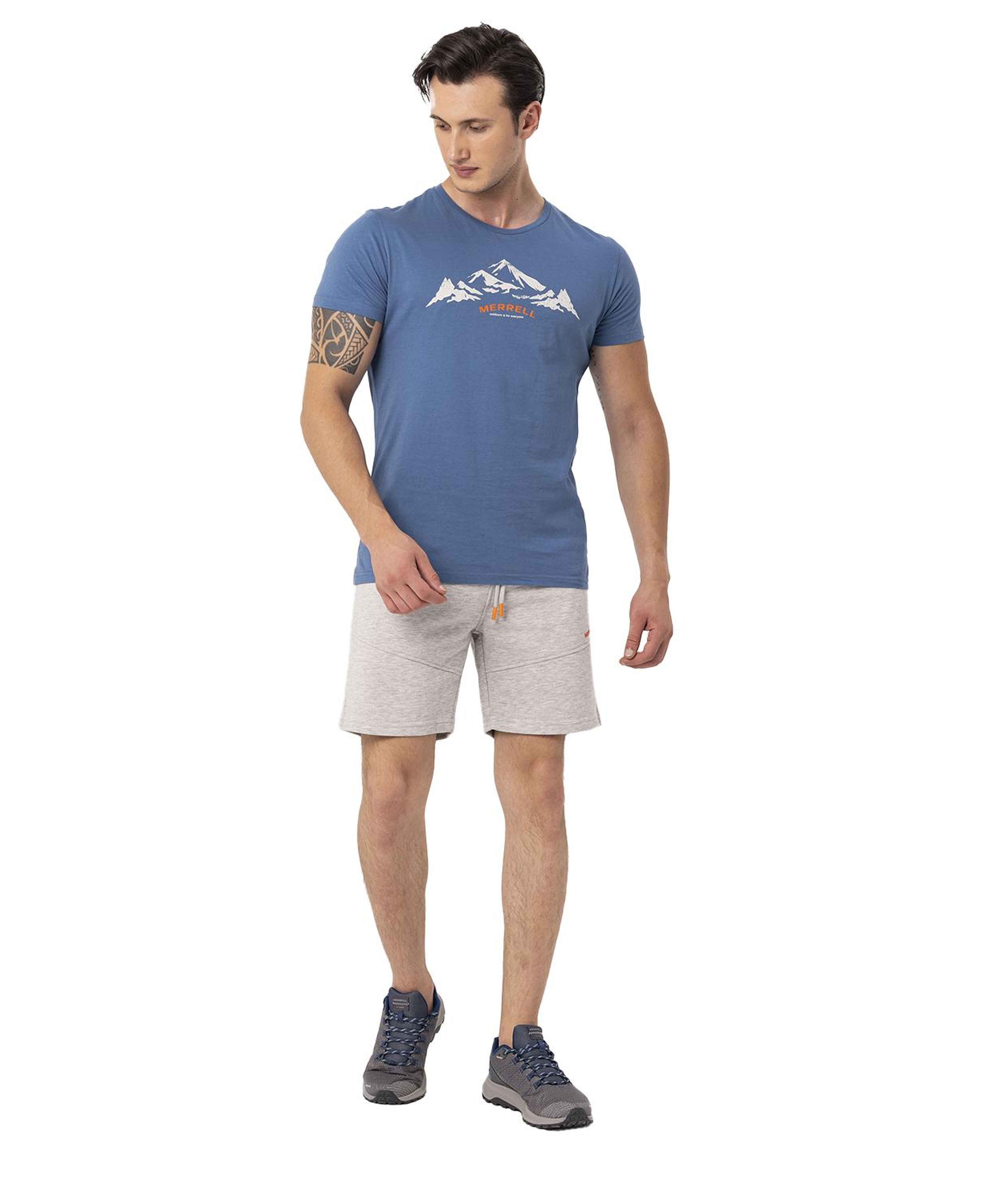 Merrell Taurus Erkek Mavi Tişört