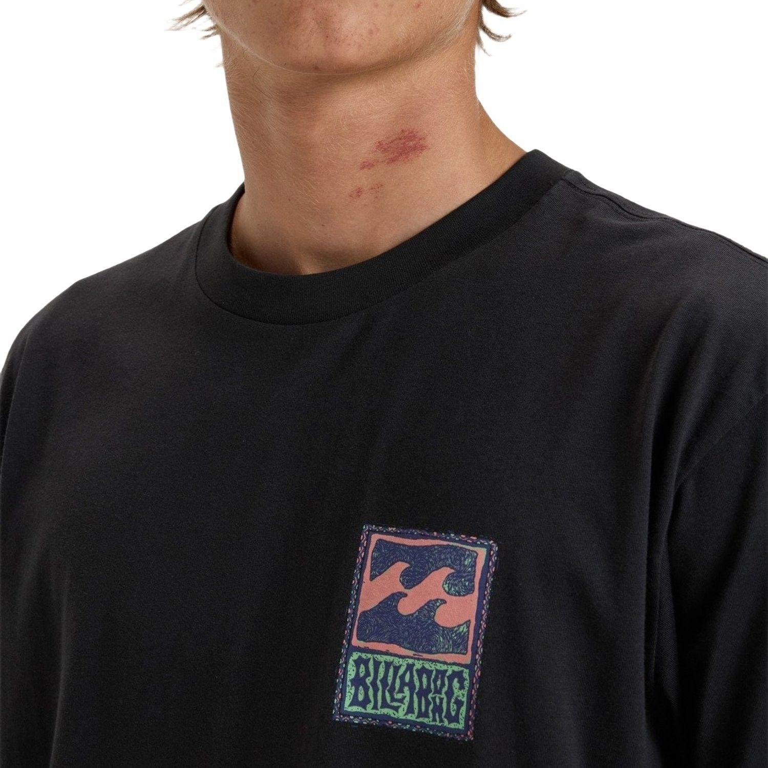 Billabong Stamp Ss Erkek Siyah Tişört