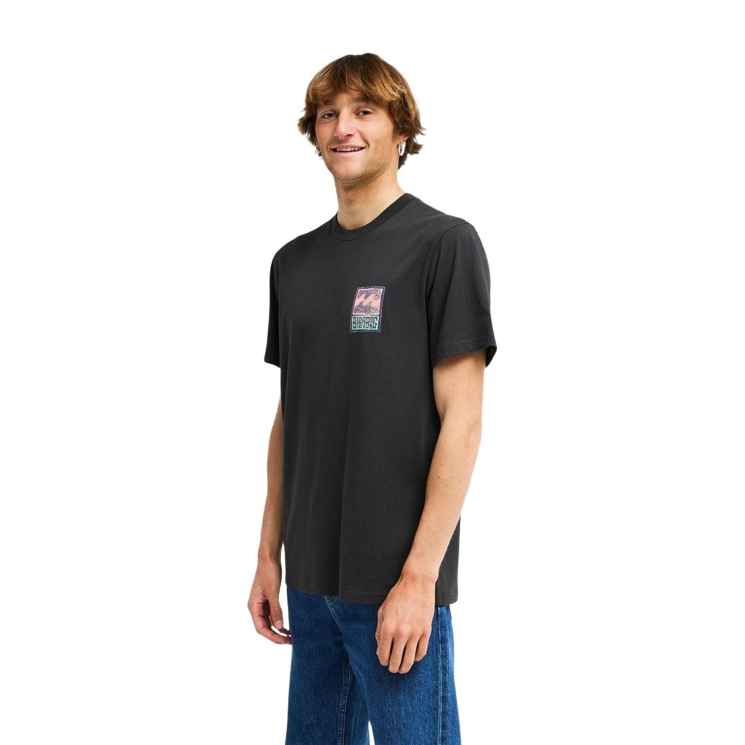 Billabong Stamp Ss Erkek Siyah Tişört