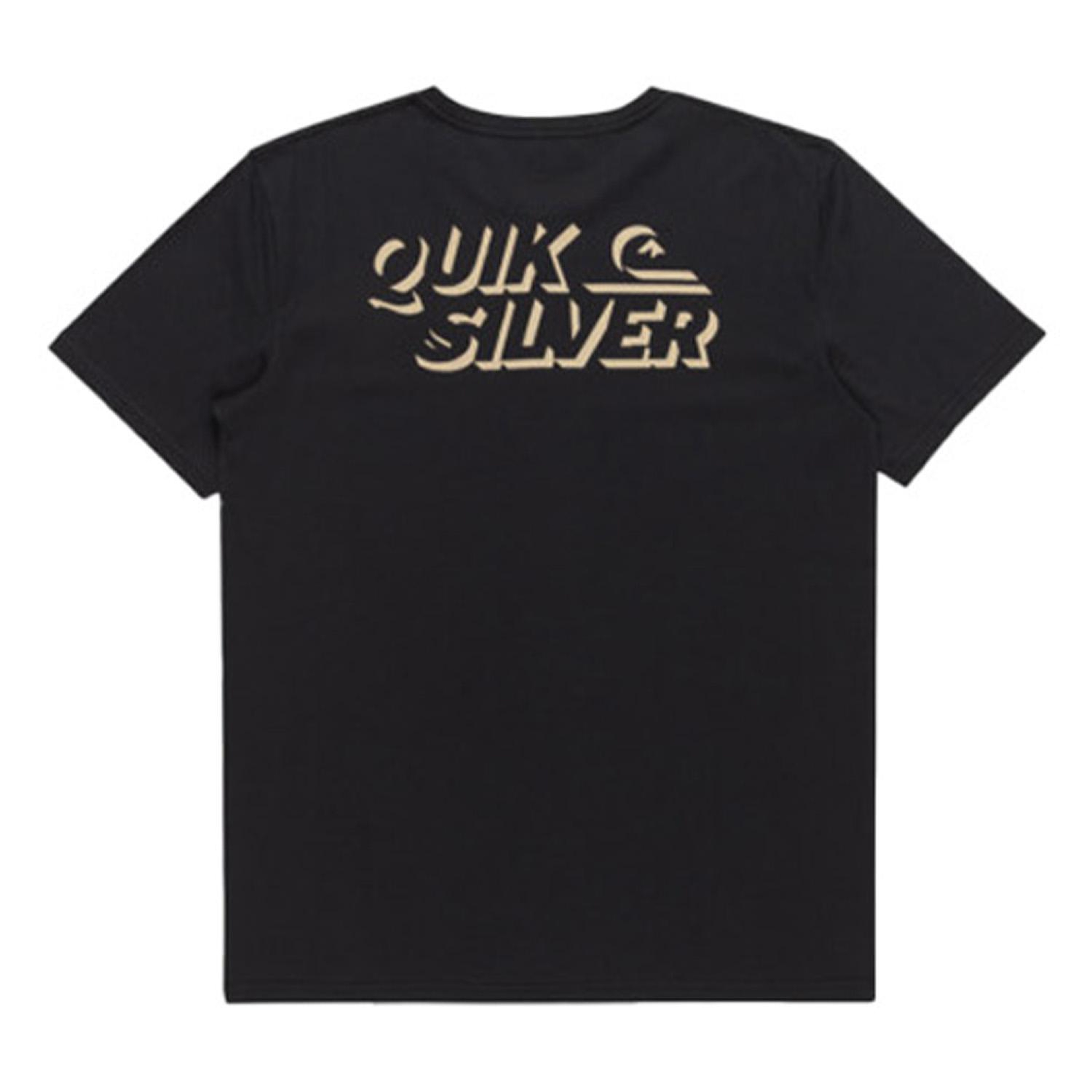 Quiksilver Shadow Knock Erkek Siyah Tişört