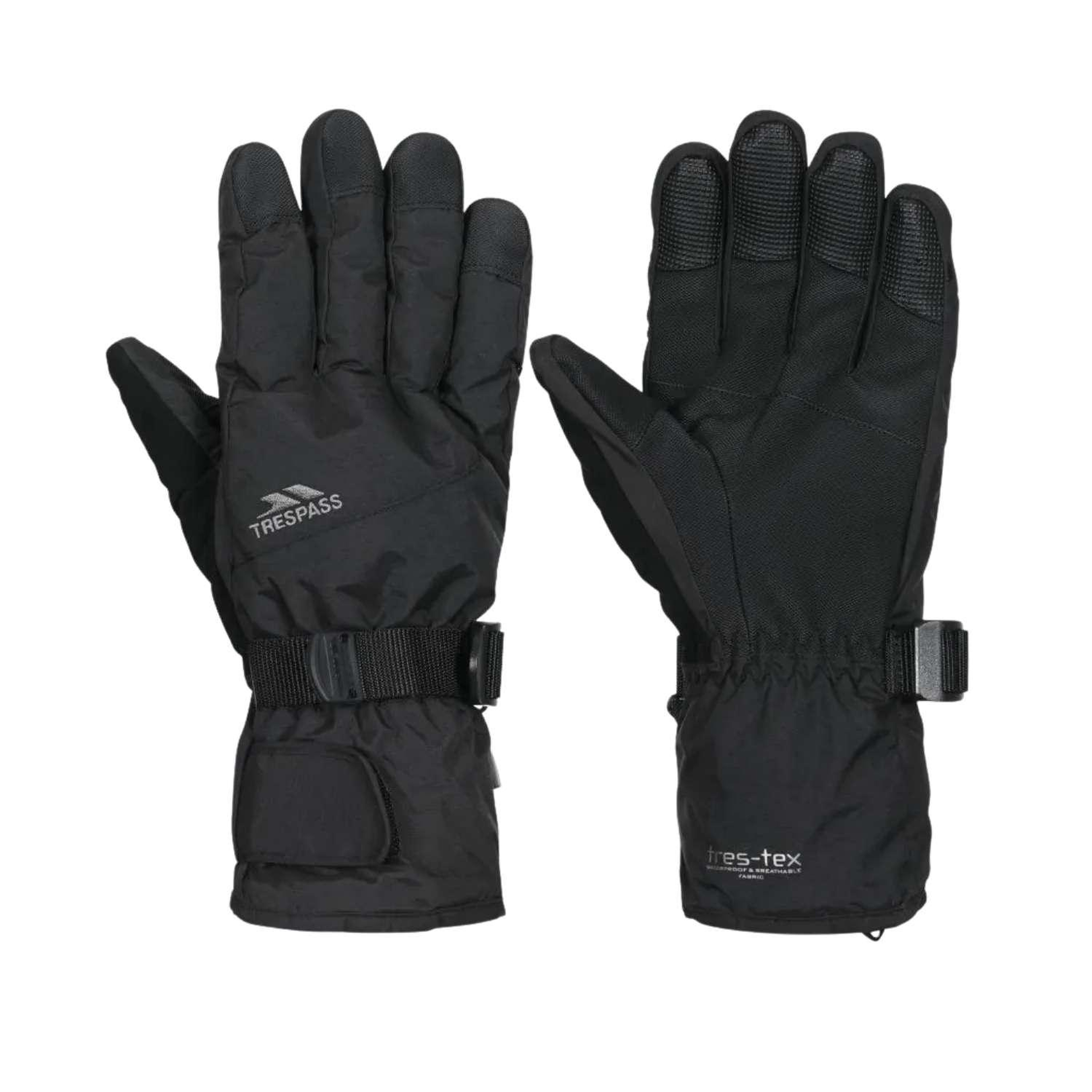 Trespass Ergon II - Adult Gloves Unisex Siyah Eldiven