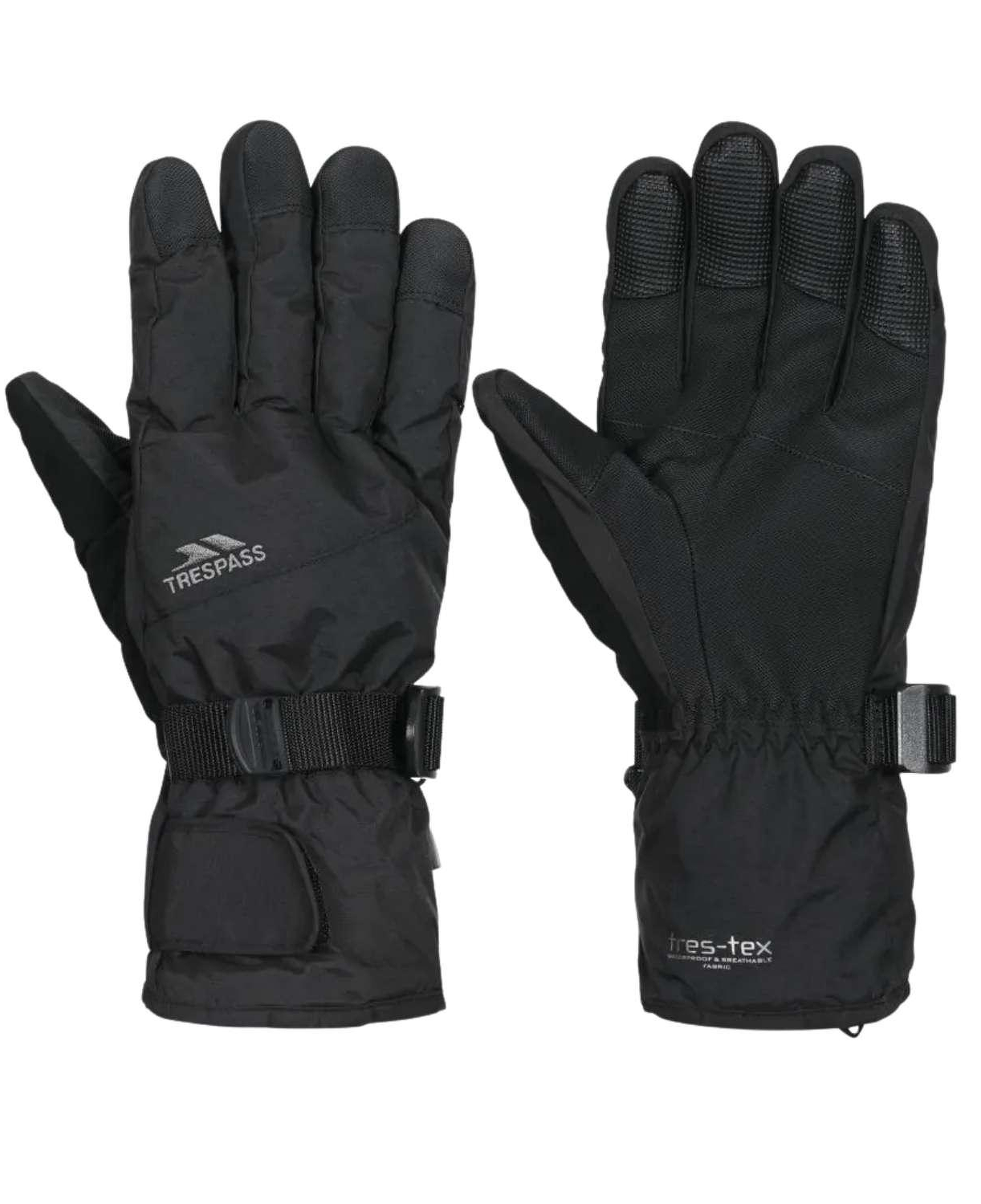 Trespass Ergon II - Adult Gloves Unisex Siyah Eldiven