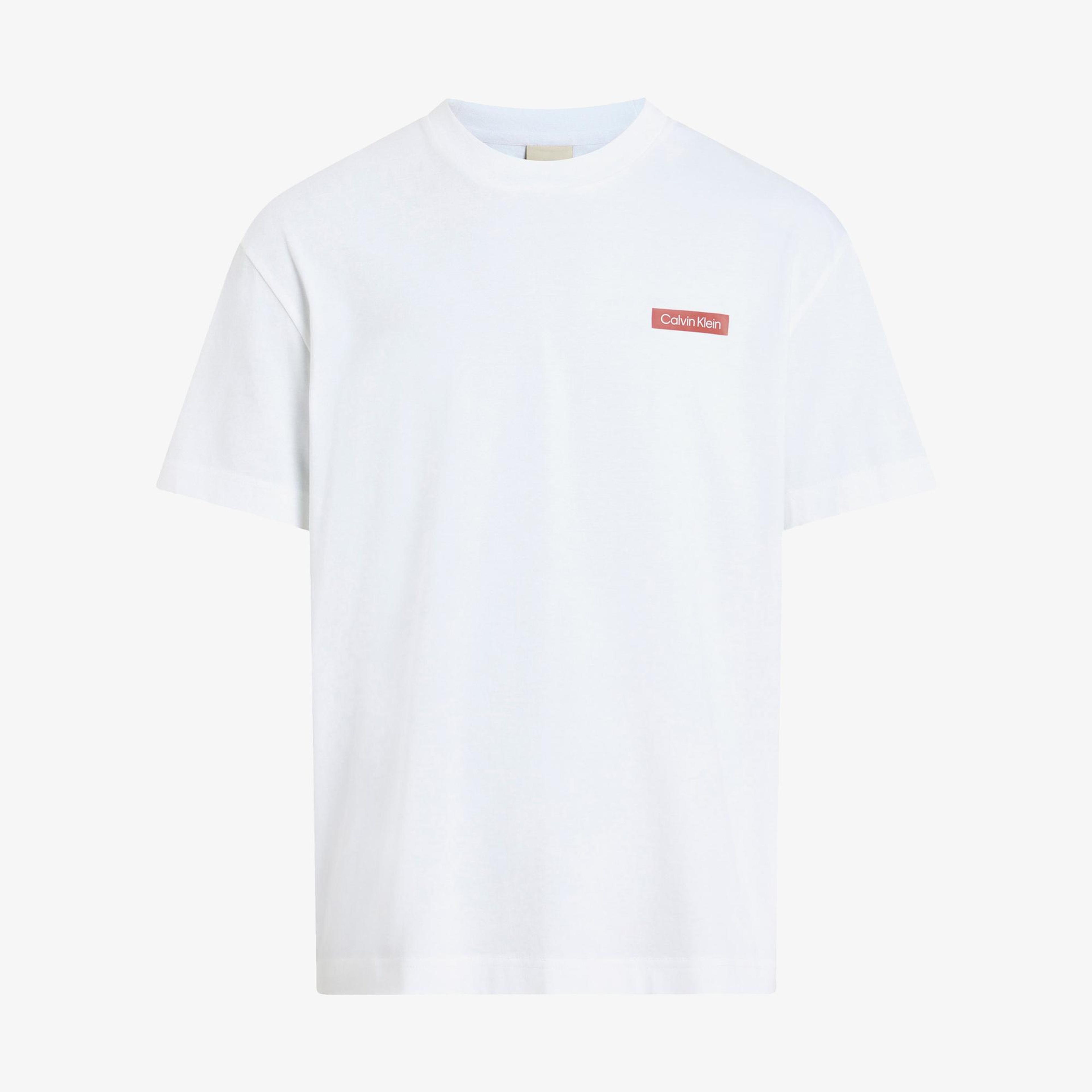 Calvin Klein Erkek Beyaz T-Shirt