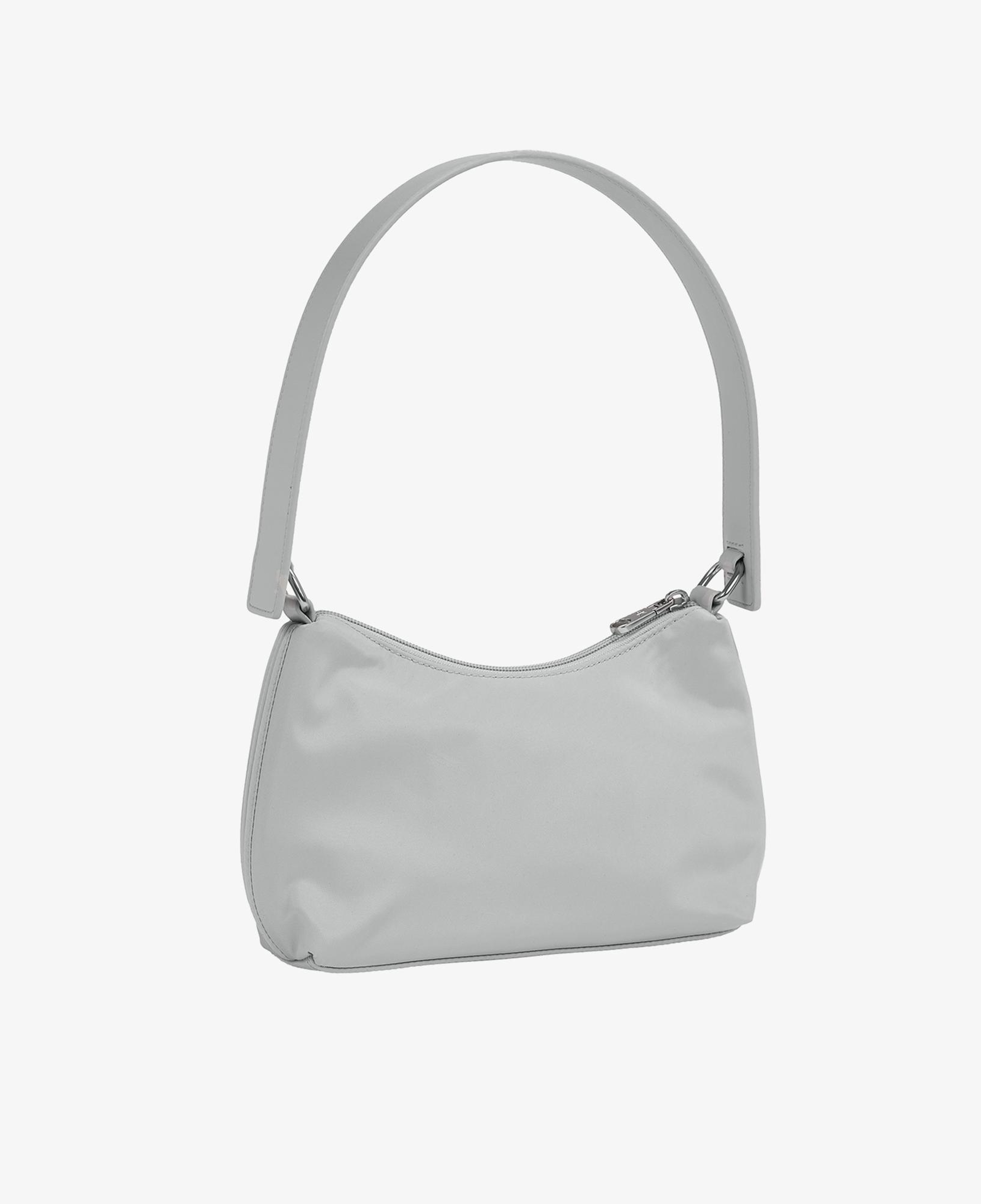 Calvin Klein Sleek Nylon Shoulder Kadın Gri El Çantası