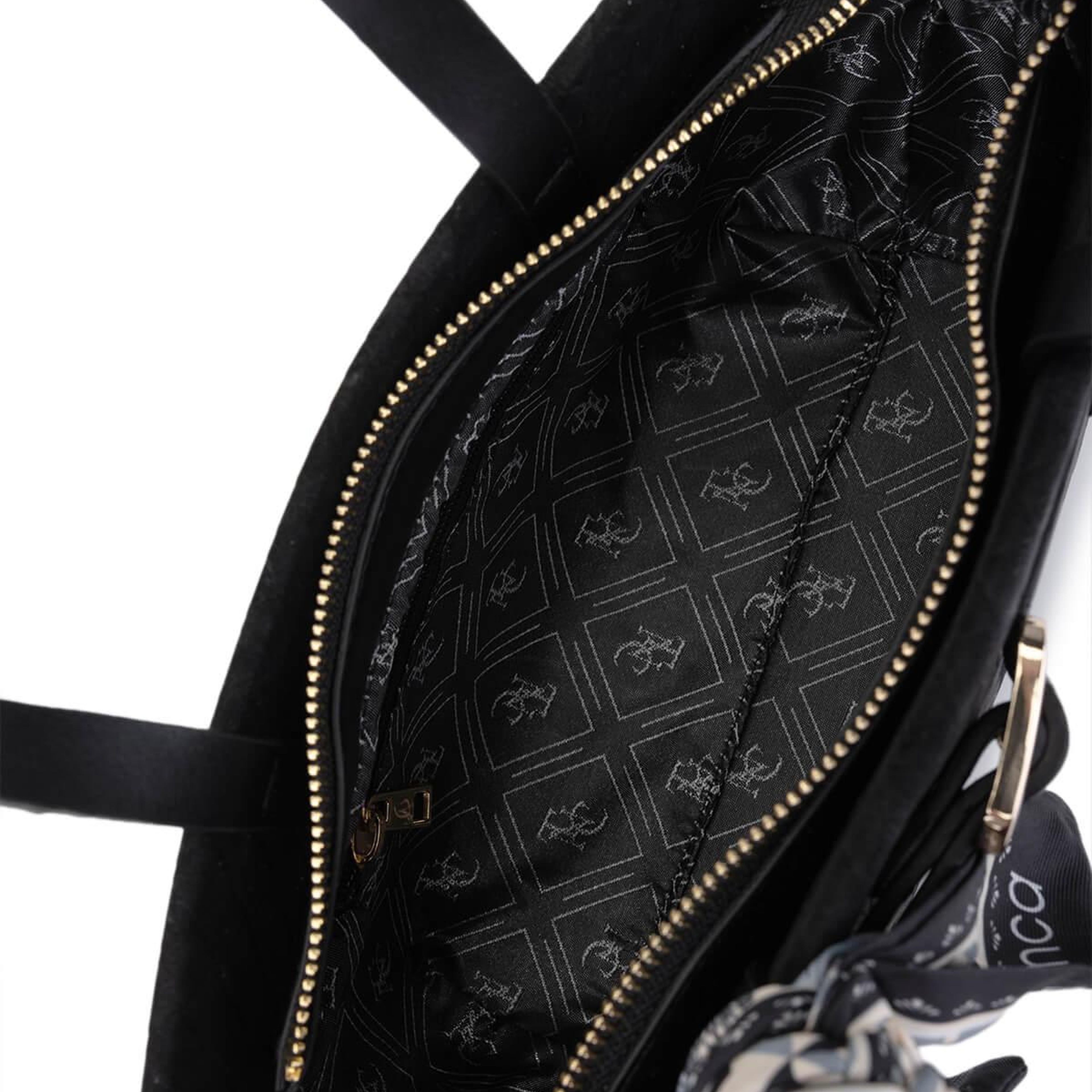 Tamer Tanca Kadın Suni Deri Siyah Kol Çantası