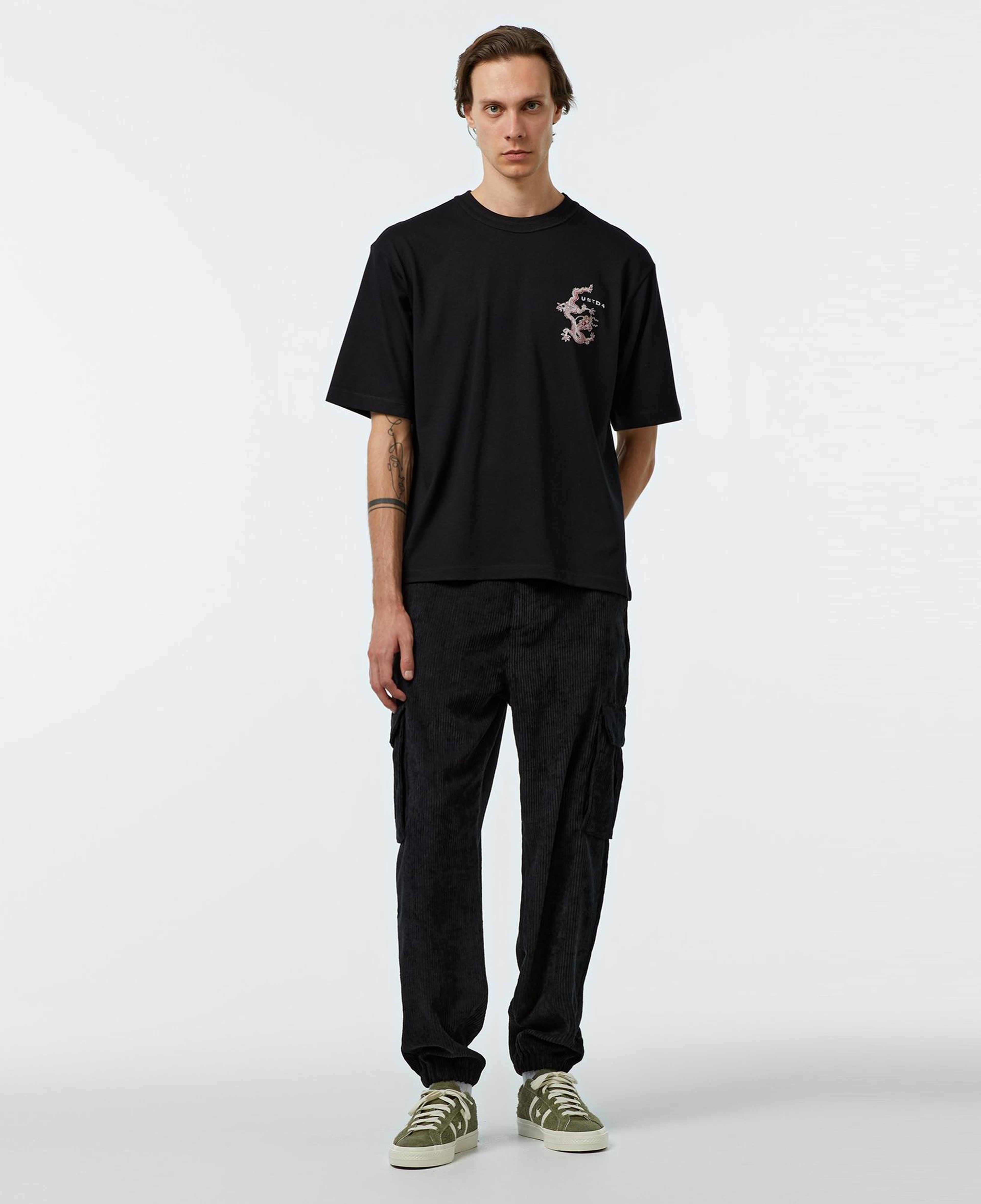 UNITED4 Erkek Siyah Pantolon