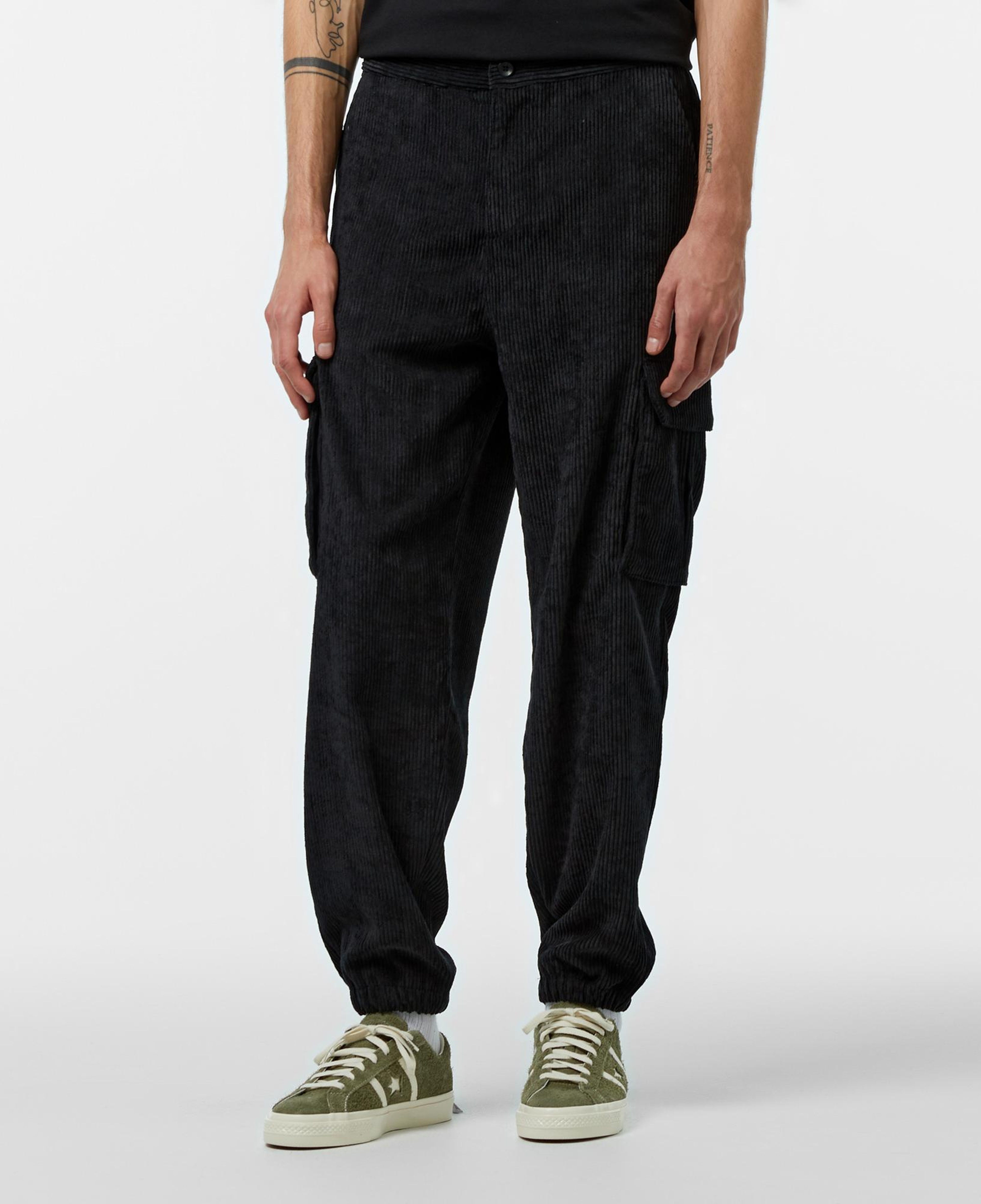 UNITED4 Erkek Siyah Pantolon