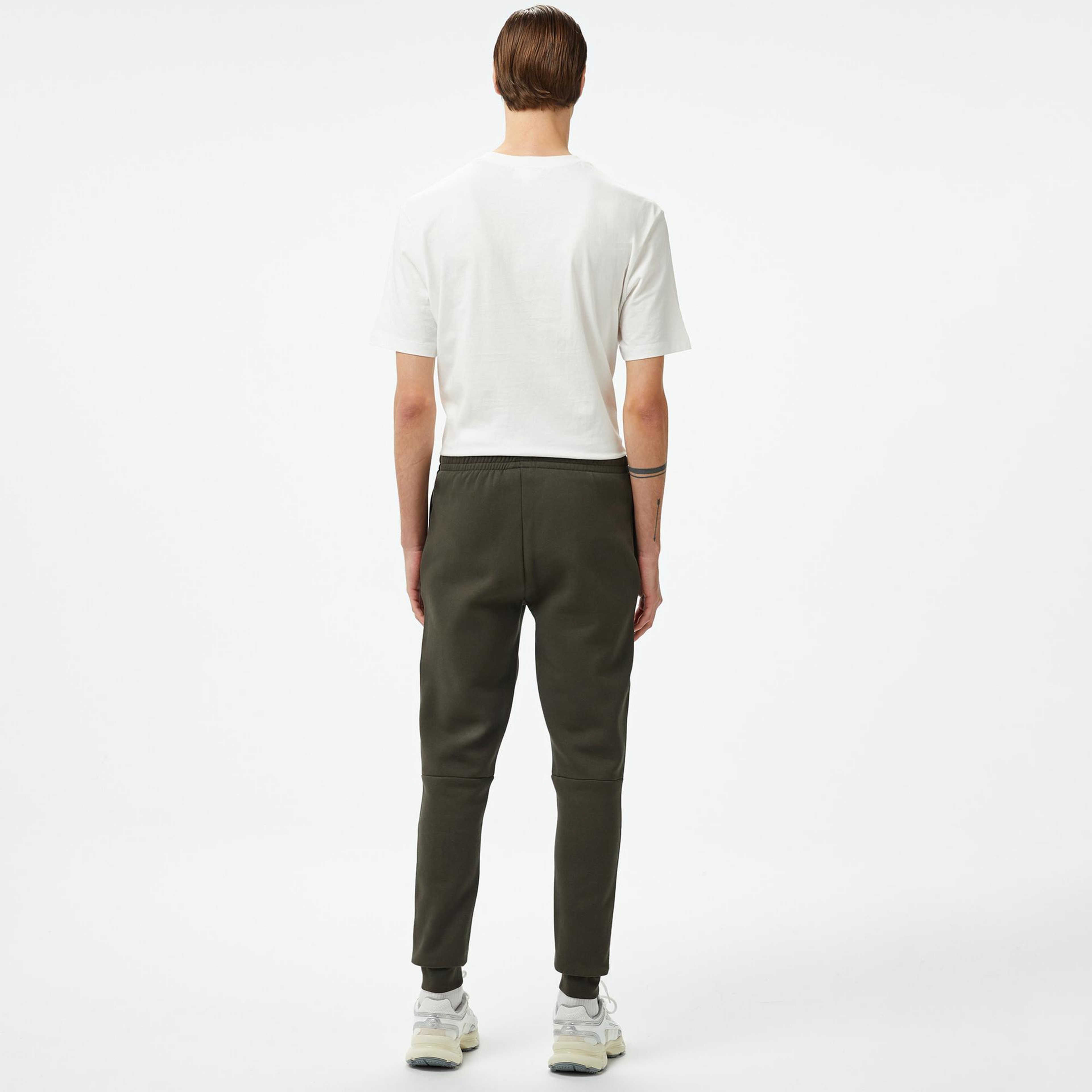 Erkek Slim Fit Yeşil Eşofman Altı