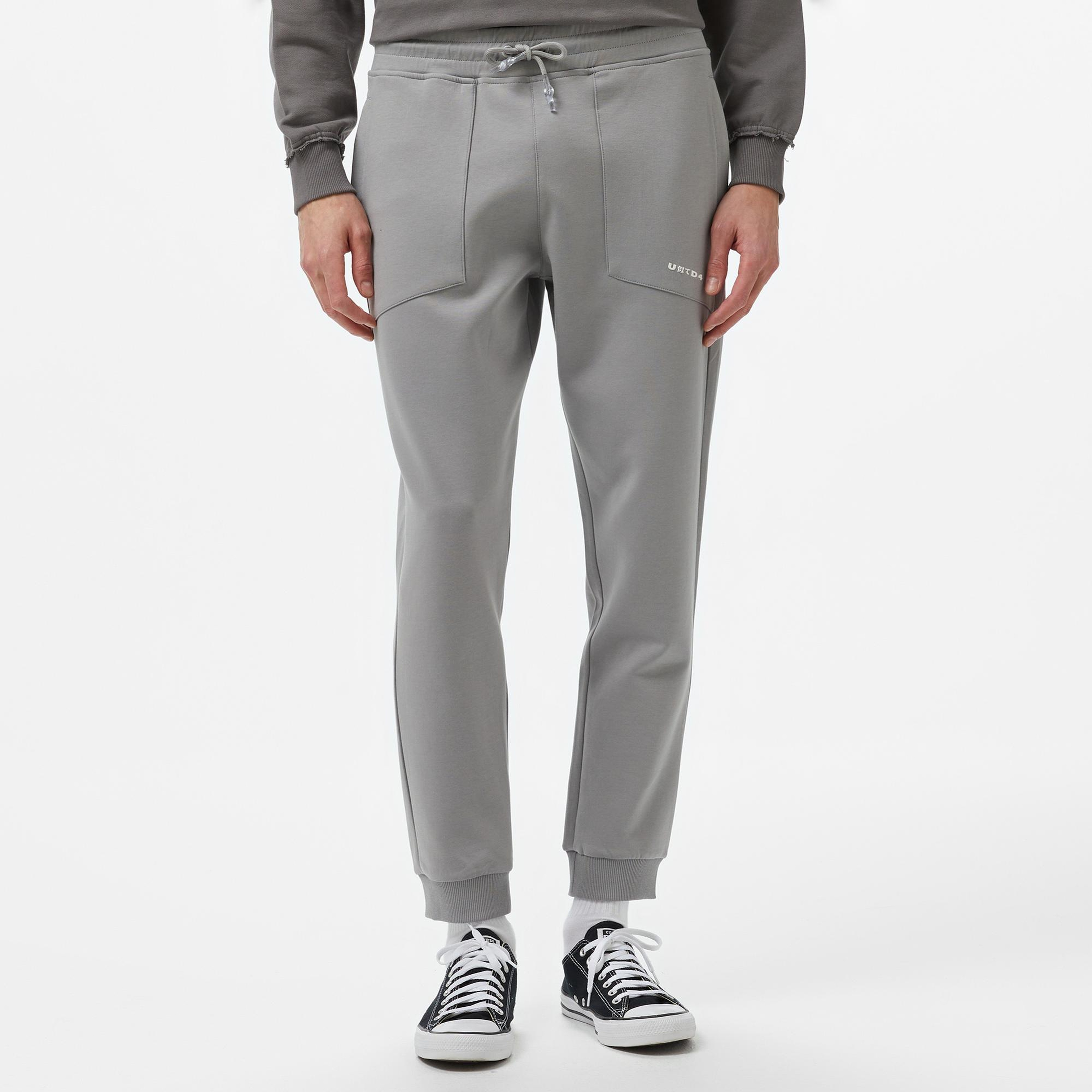 UNITED4 Erkek Gri Pantolon