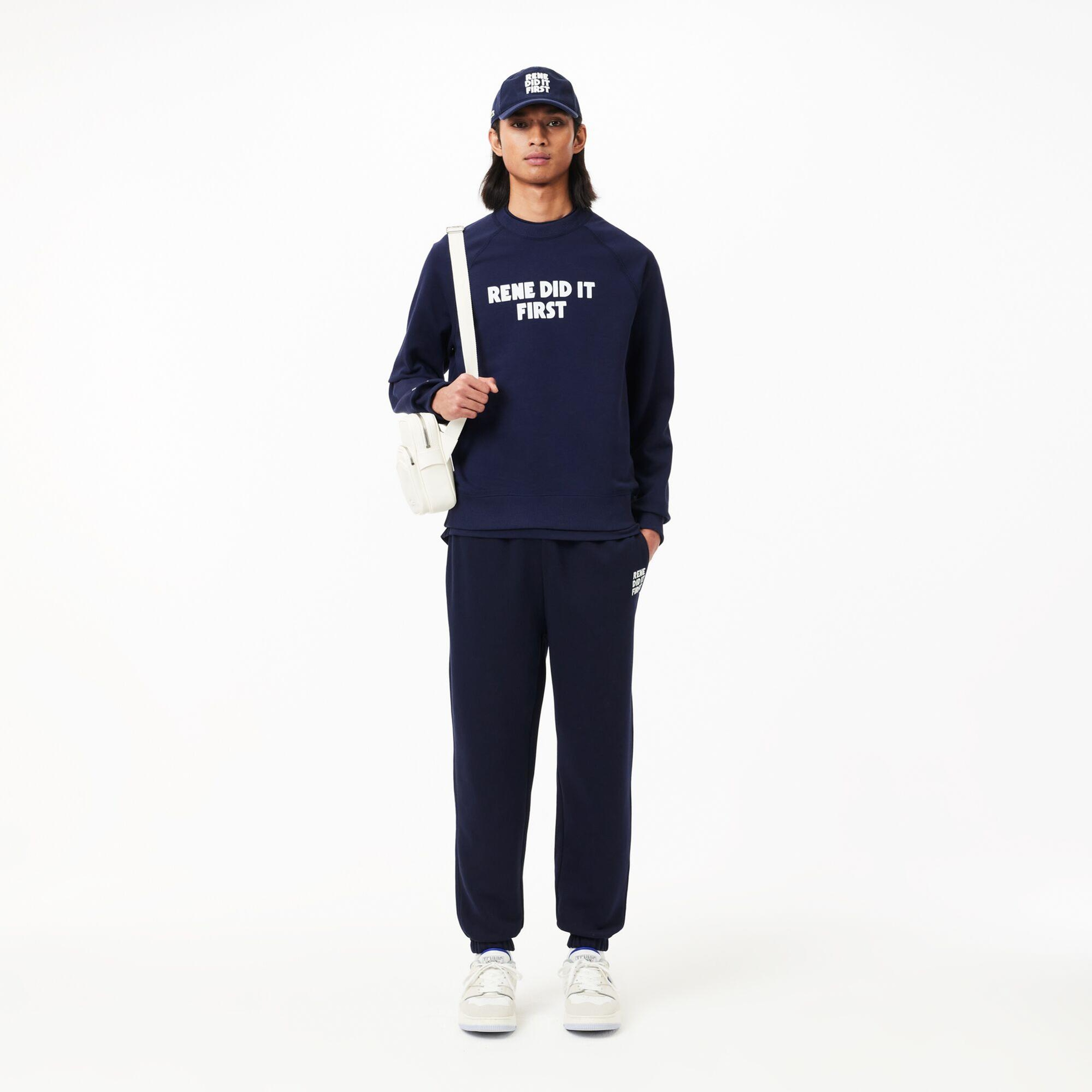 Lacoste Unisex Relaxed Fit Lacivert Eşofman Altı