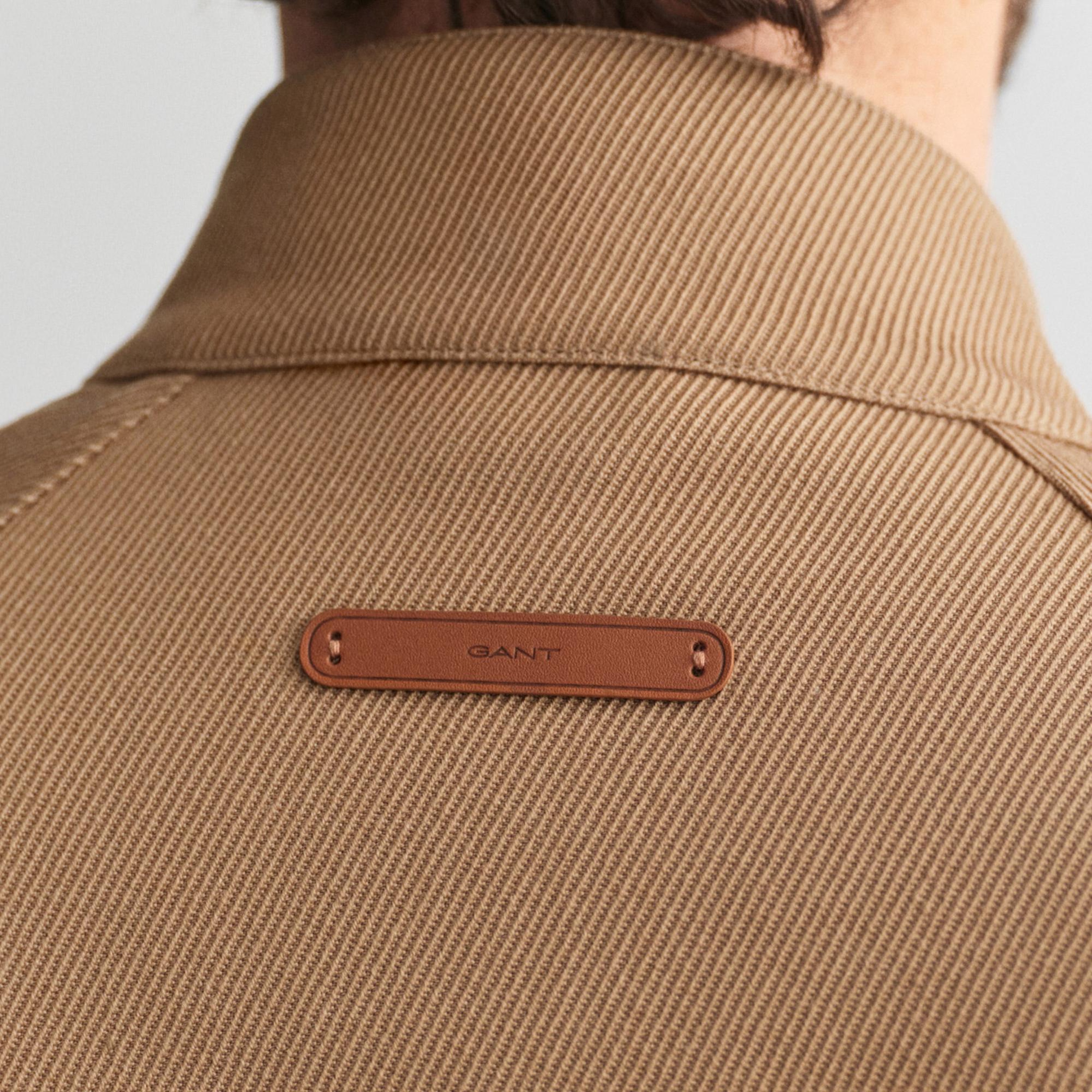 GANT Erkek Kahverengi Dik Yaka Ceket