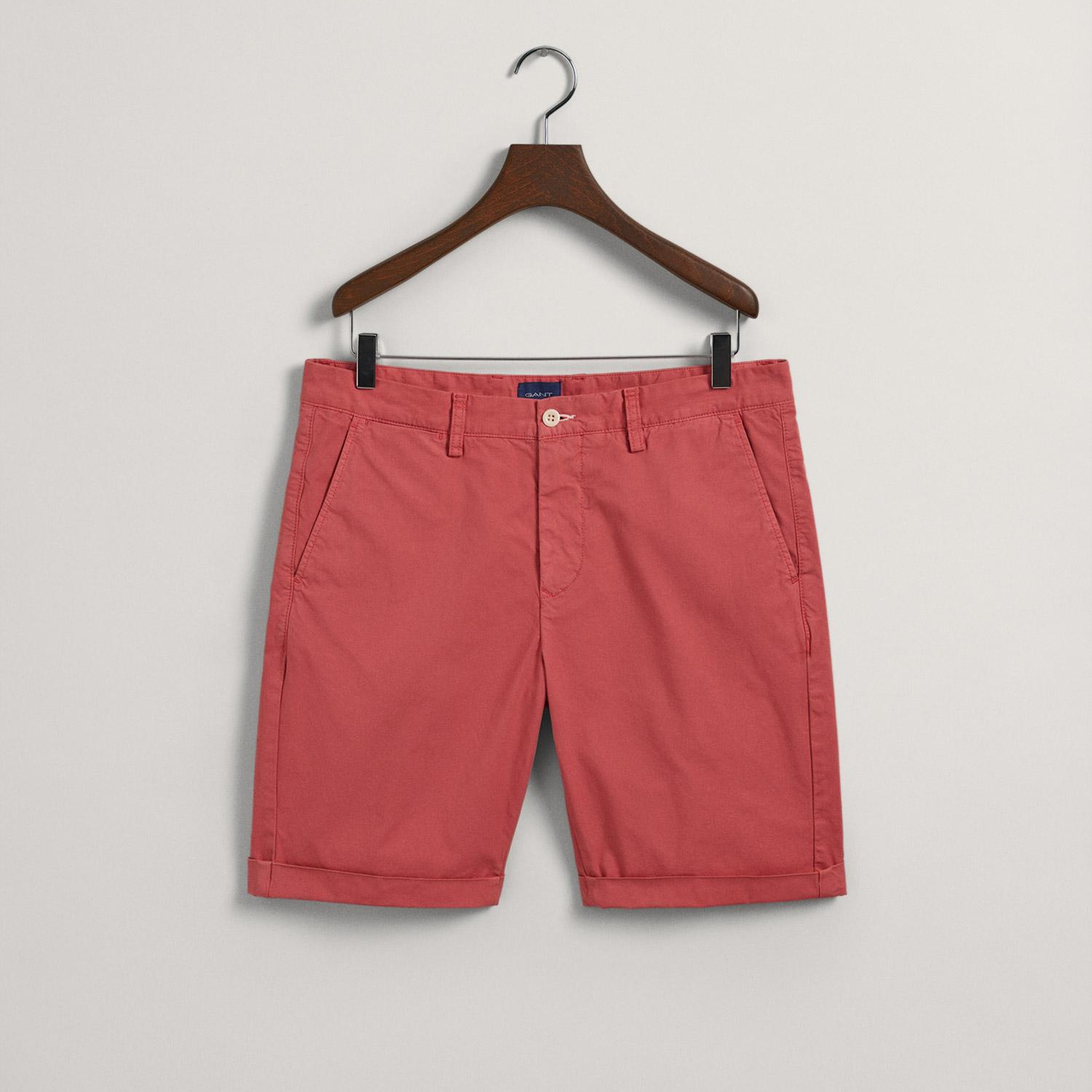 GANT Erkek Kırmızı Regular Fit Şort