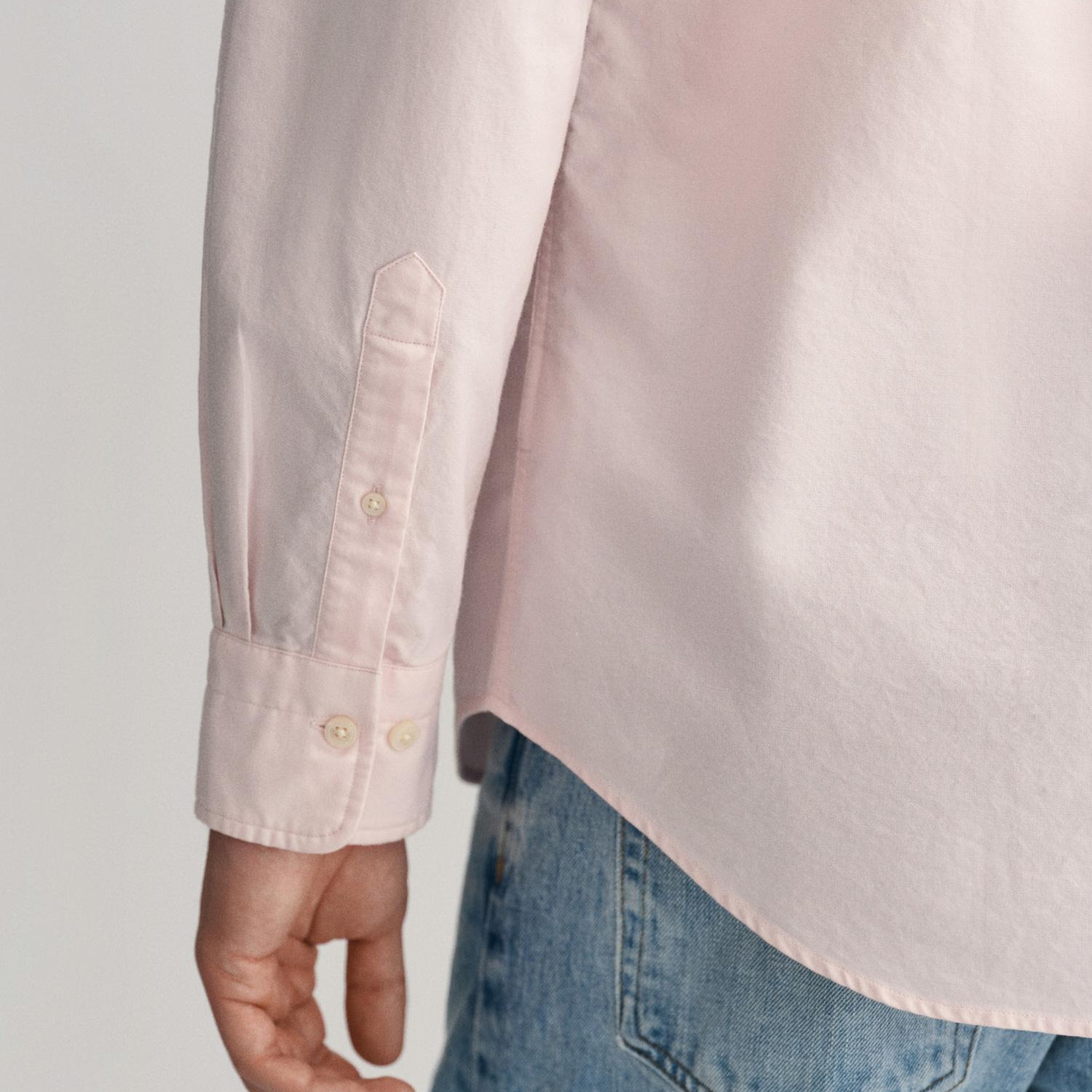 GANT Erkek Pembe Regular Fit Düğmeli Yaka Oxford Gömlek