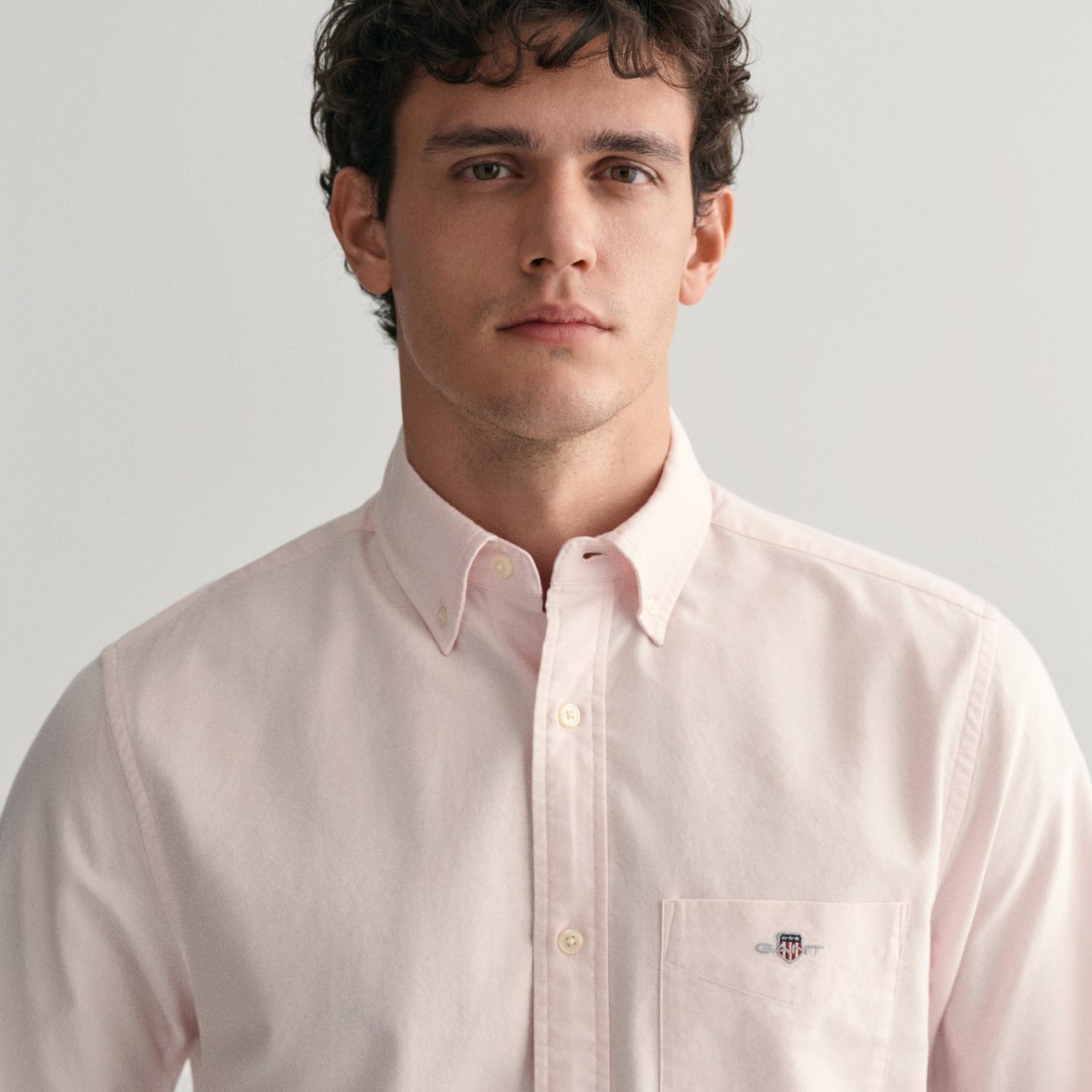 GANT Erkek Pembe Regular Fit Düğmeli Yaka Oxford Gömlek