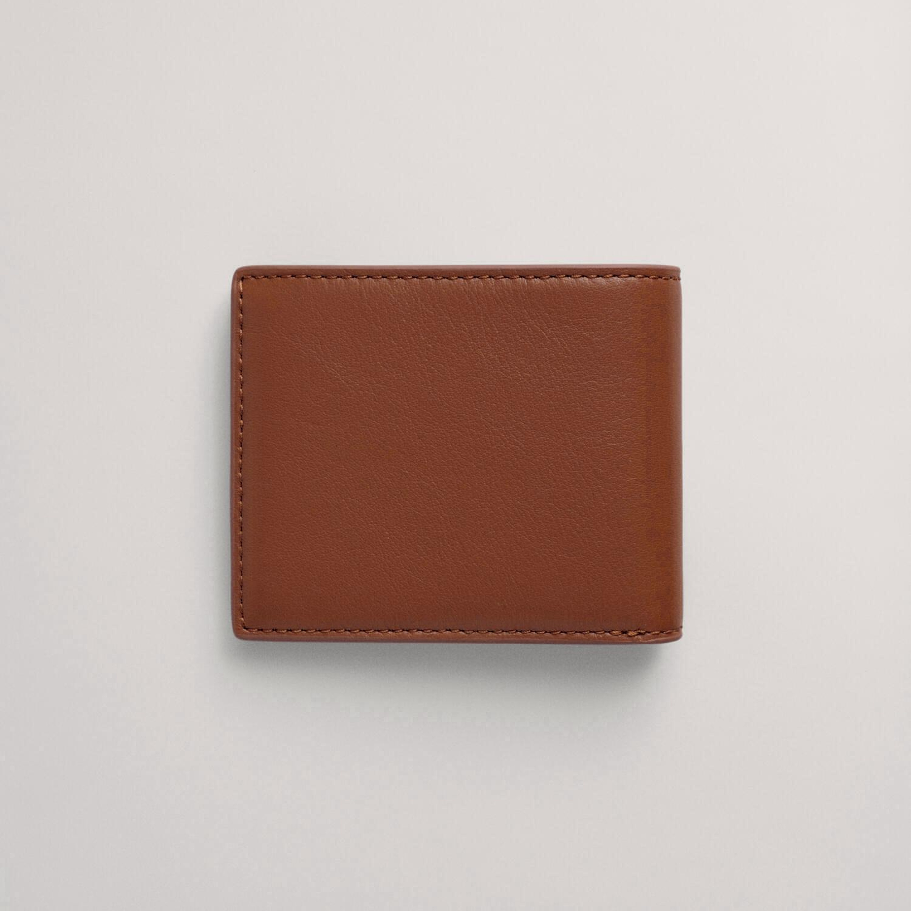 GANT Erkek Kahverengi Deri Logolu Cüzdan