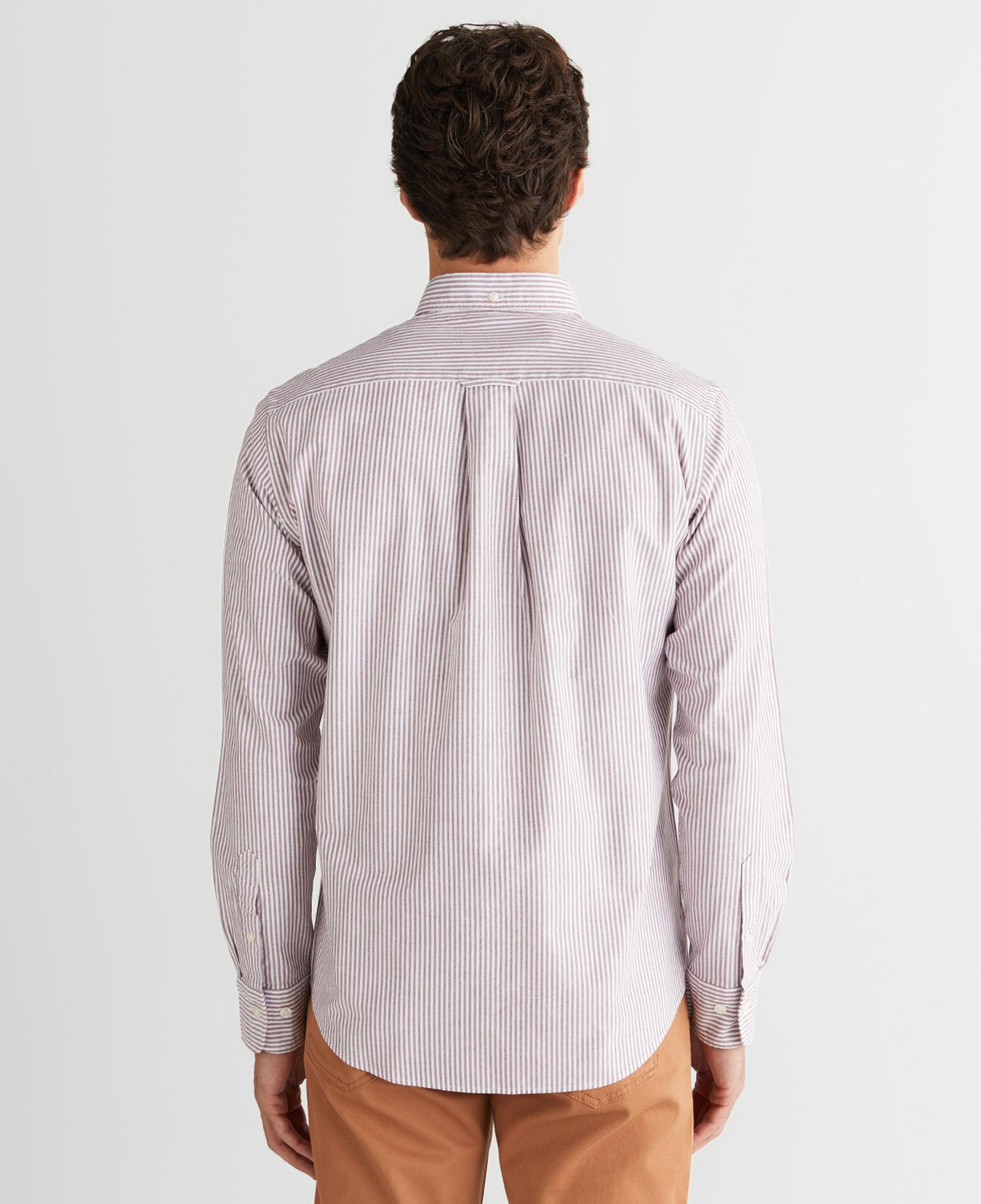 GANT Erkek Bordo Regular Fit Düğmeli Gömlek