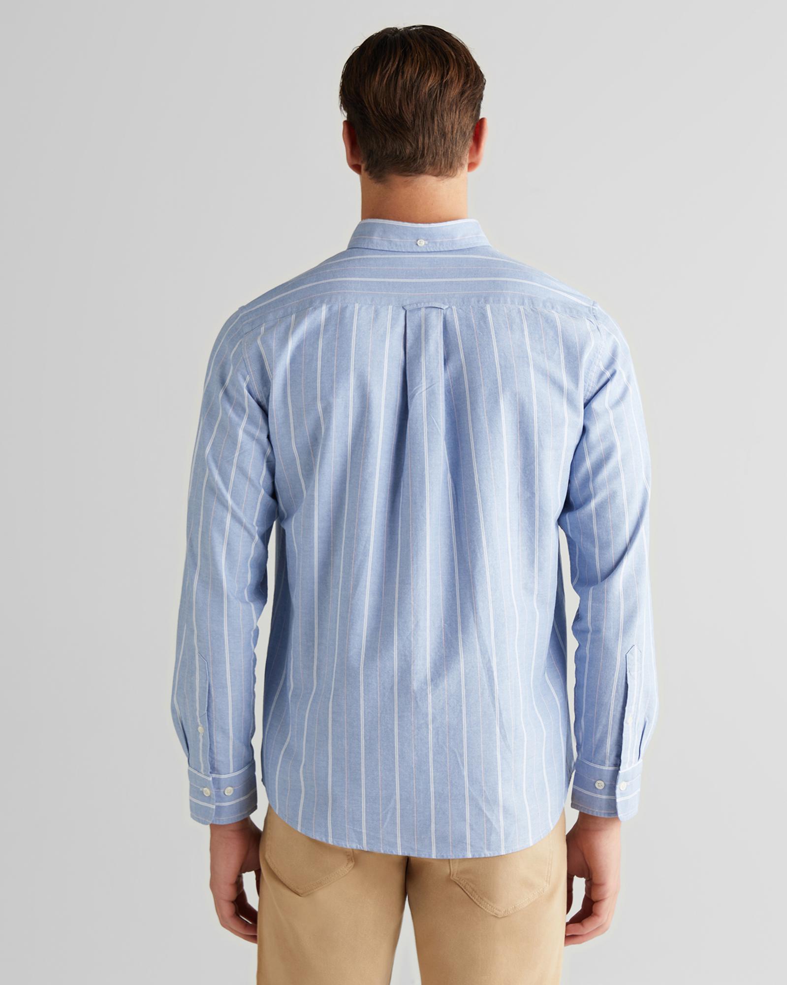 GANT Erkek Mavi Regular Fit Düğmeli Gömlek