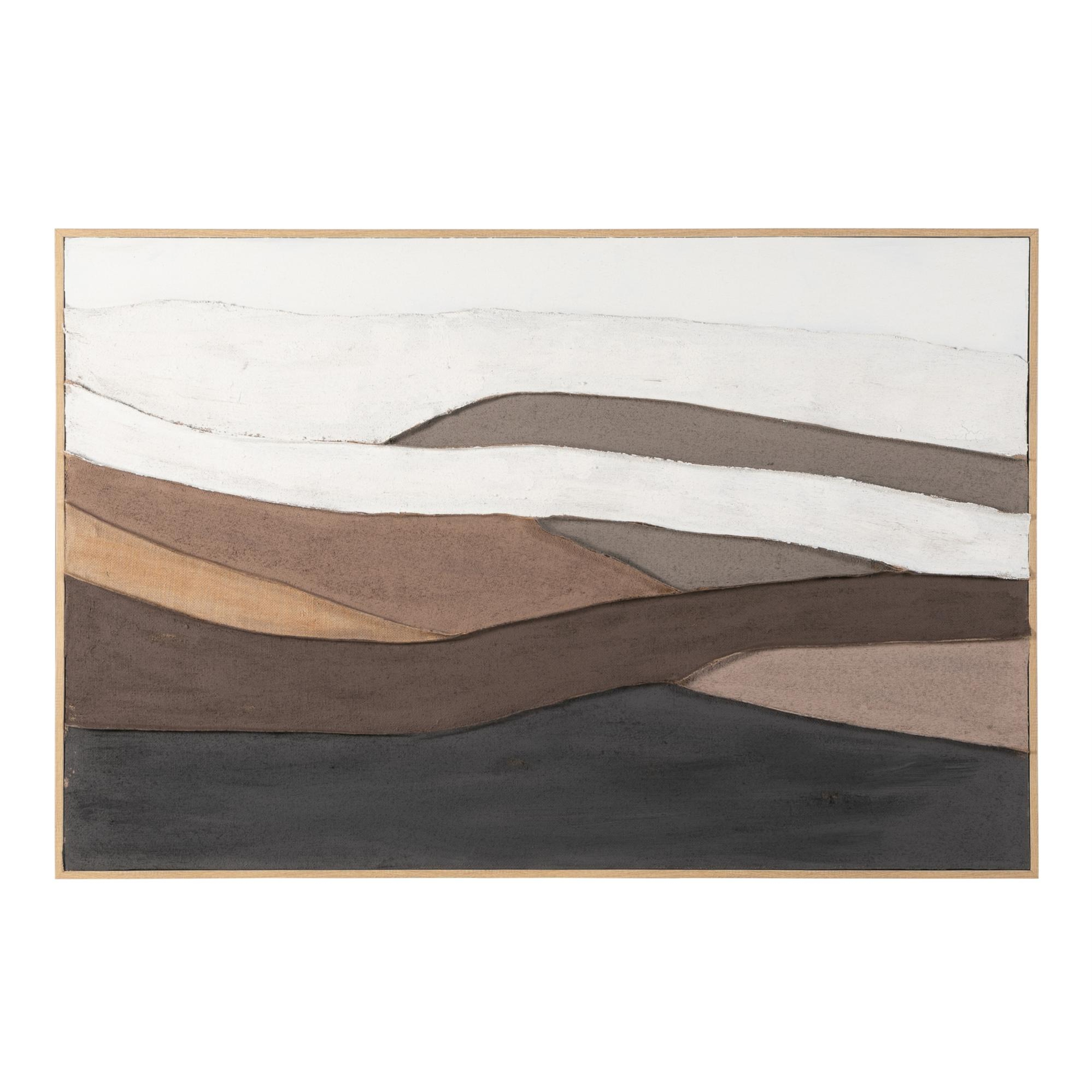 SIENNA ÇERÇEVELİ YAĞLIBOYA TABLO 100X150 CM