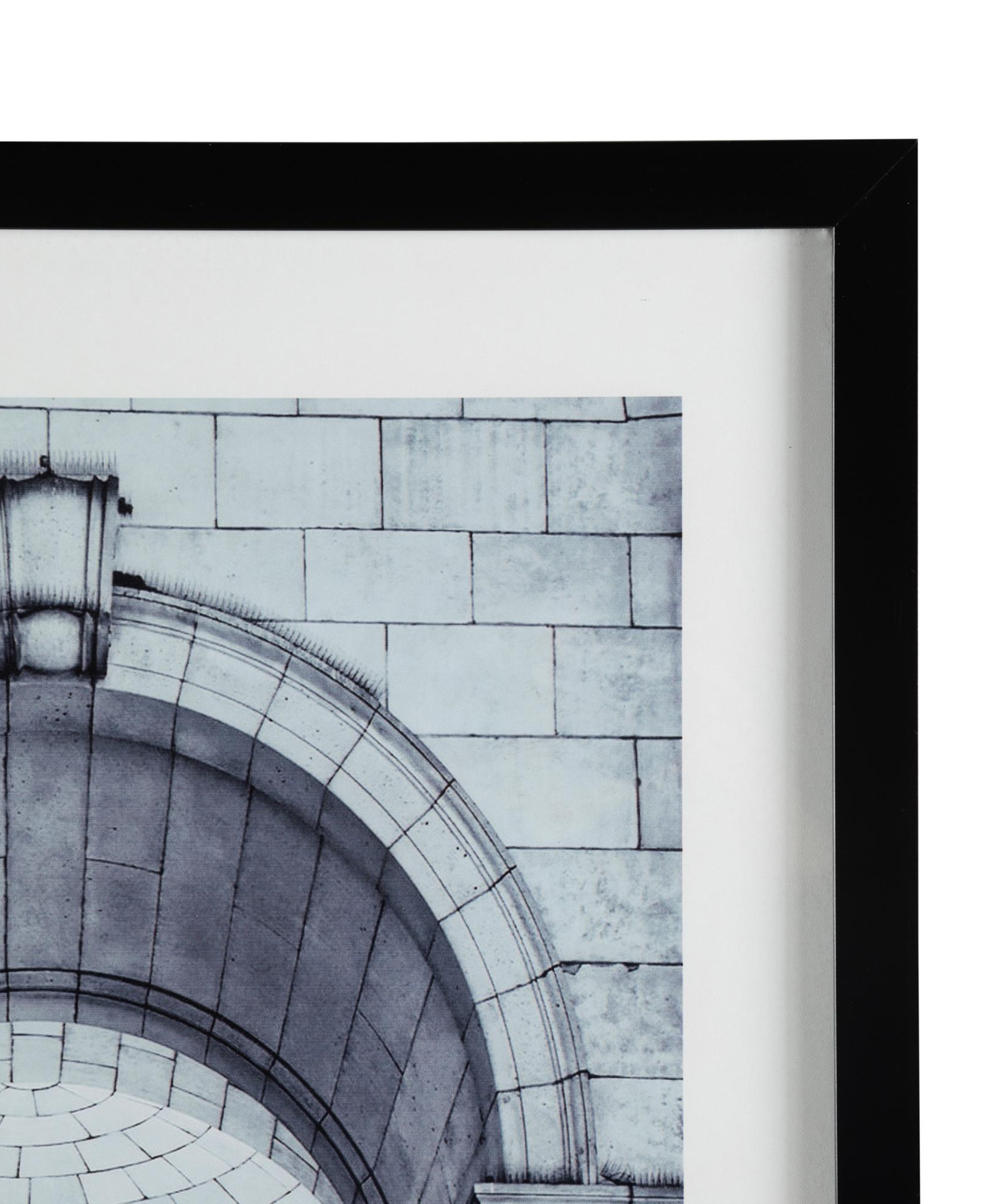 UNION STATION ÇERÇEVELİ CAM TABLO 60X90CM