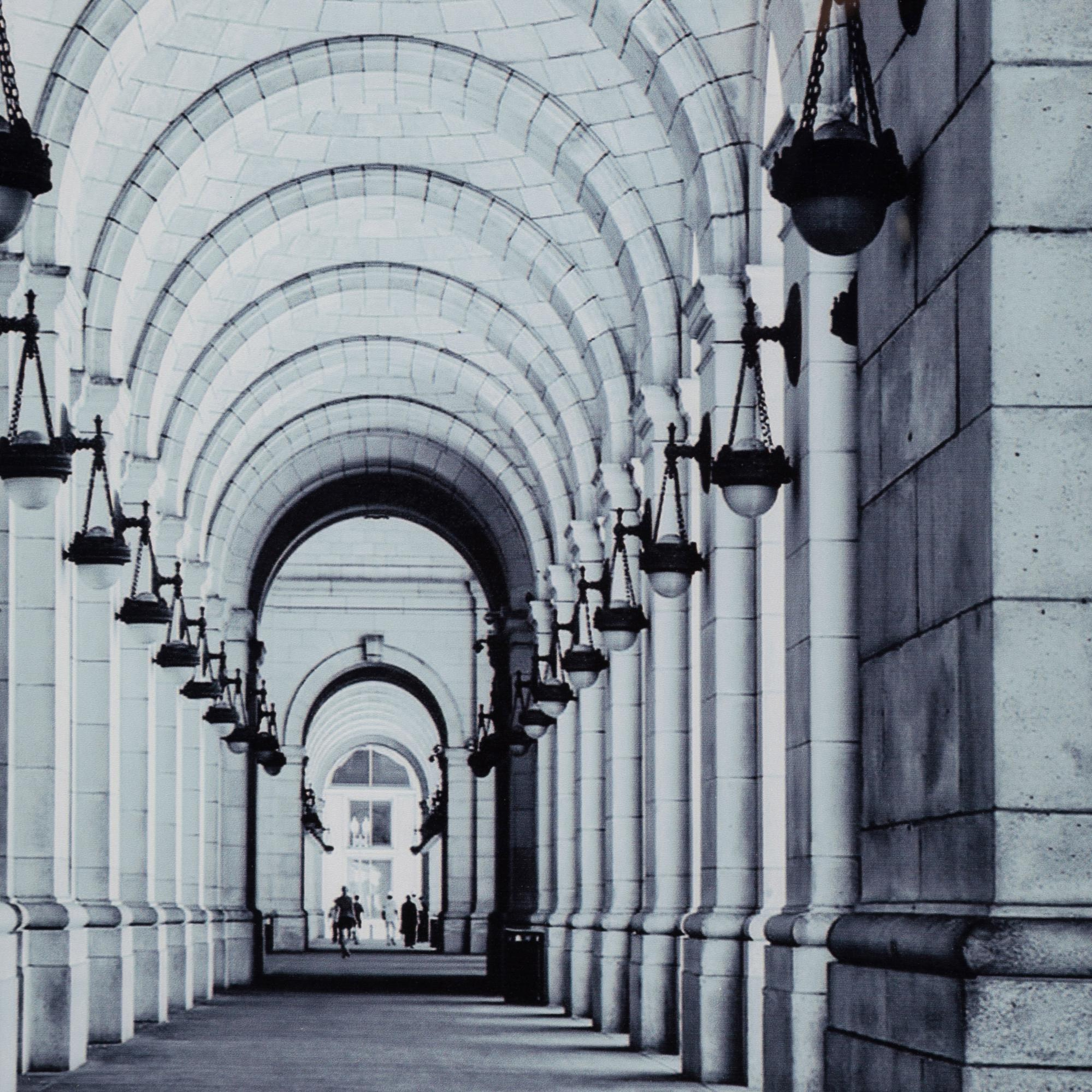 UNION STATION ÇERÇEVELİ CAM TABLO 60X90CM