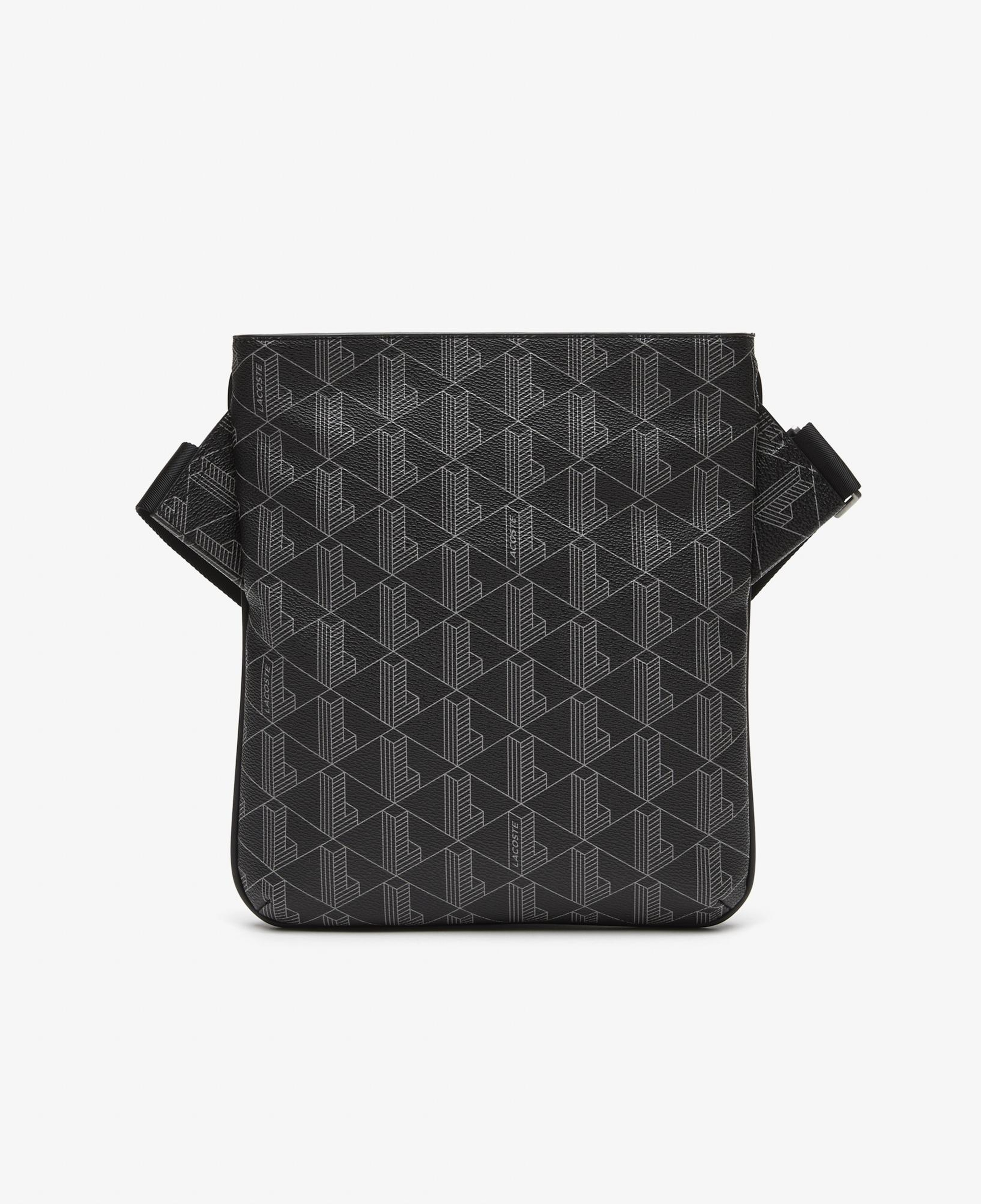 The Blend Erkek Monogram Siyah Postacı Çantası