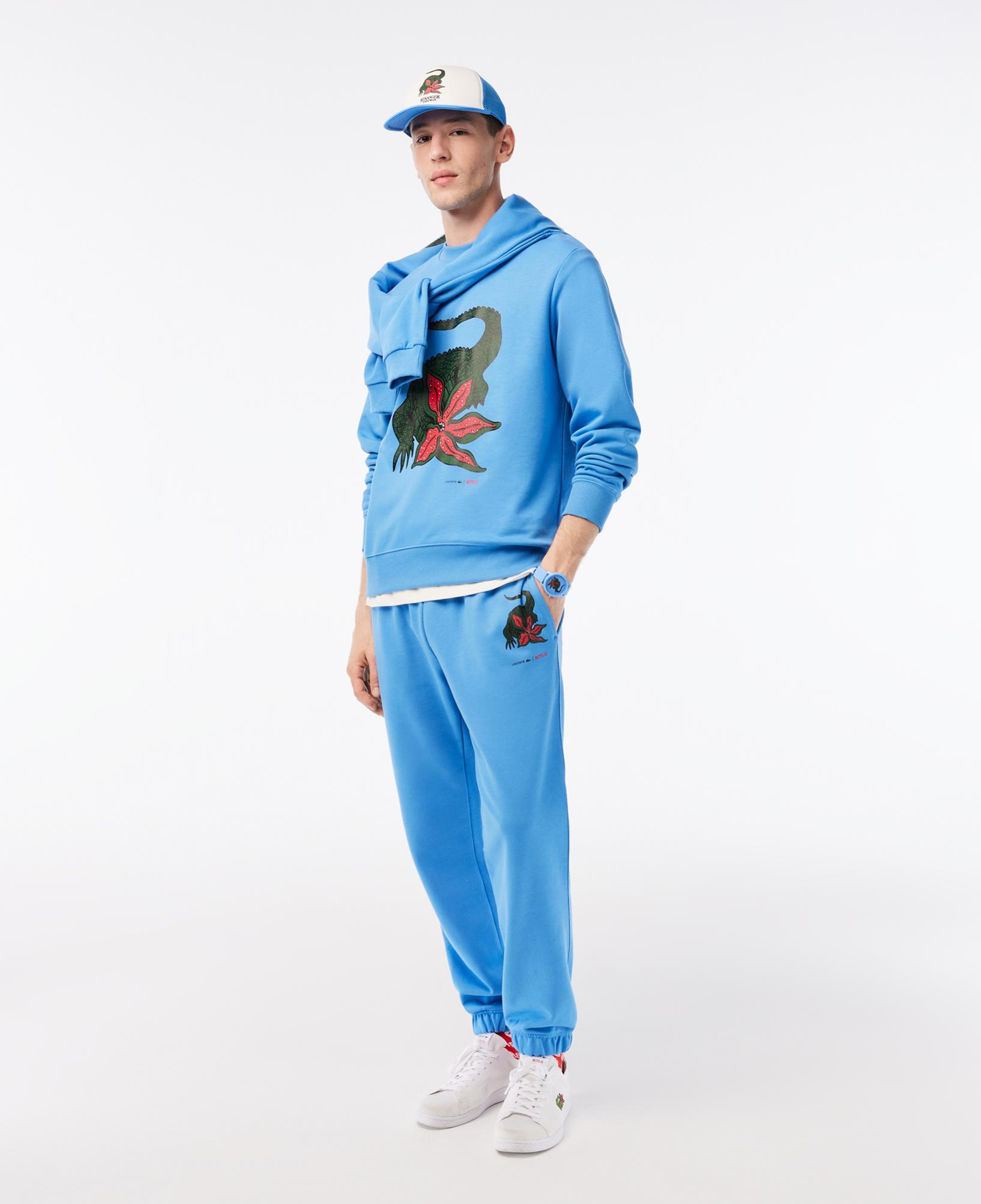 Netflix Erkek Baskılı Mavi Şapka