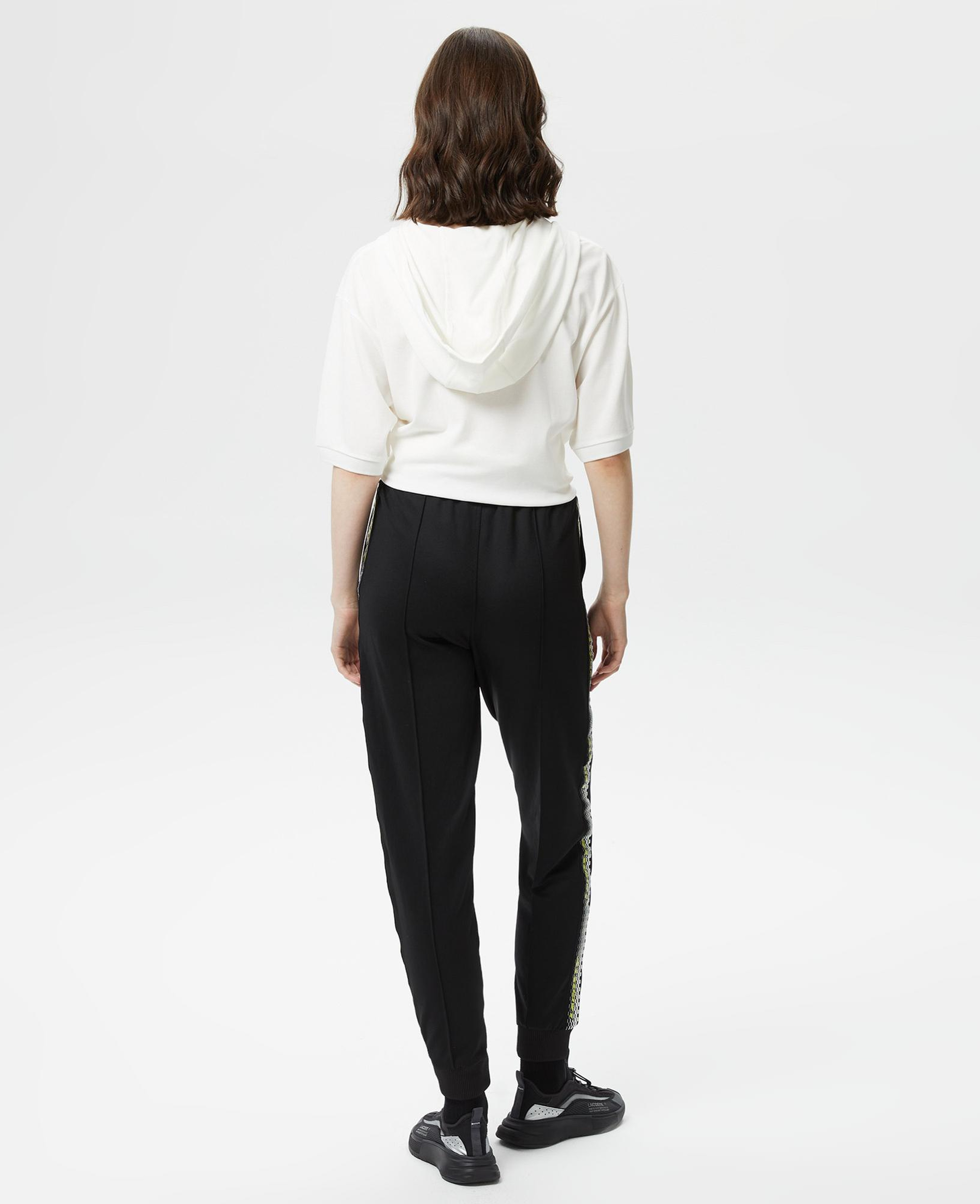 Active Kadın Baskılı Siyah Eşofman Altı