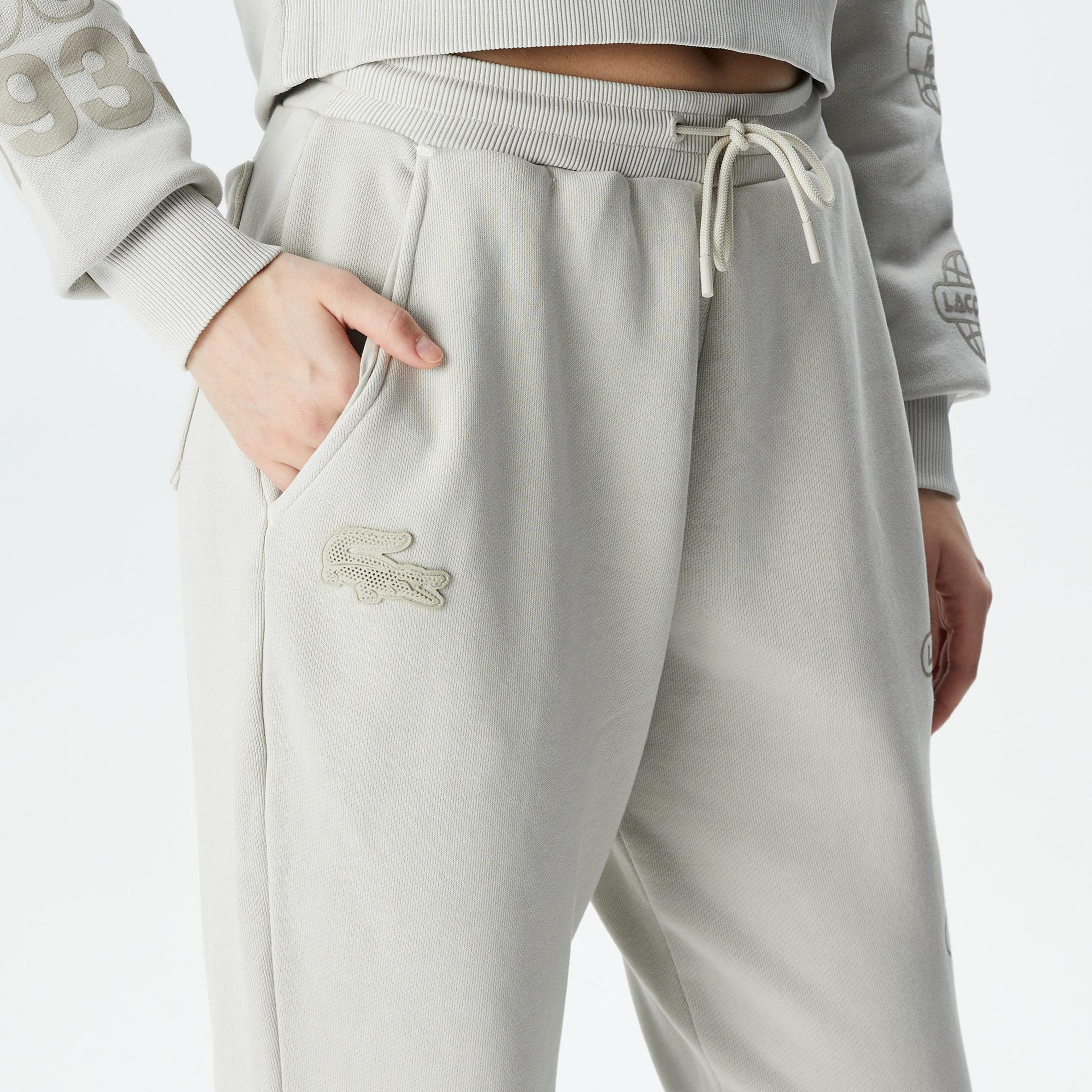 Lacoste House of SuperStep X Lacoste Erkek Gri Eşofman Altı